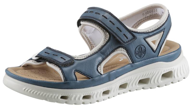 R-Rieker Sandale »Outdoorsandale«, Sommerschuh, Sandalette, Plateauabsatz, mit Klettverschlüssen von R-Rieker