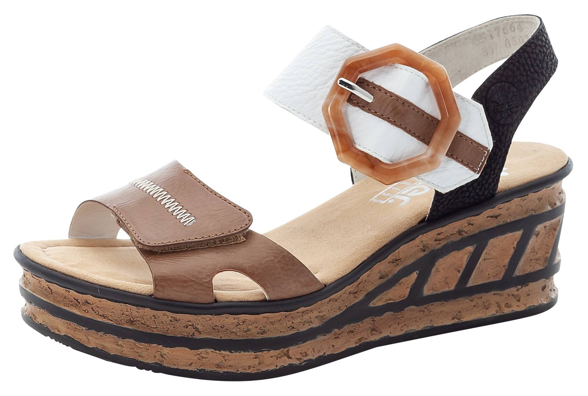 Rieker Sandalette, Sommerschuh, Sandale, Keilabsatz, im modischen Look Rieker Sandalette, Sommerschuh, Sandale, Keilabsatz, im modischen Look von Rieker