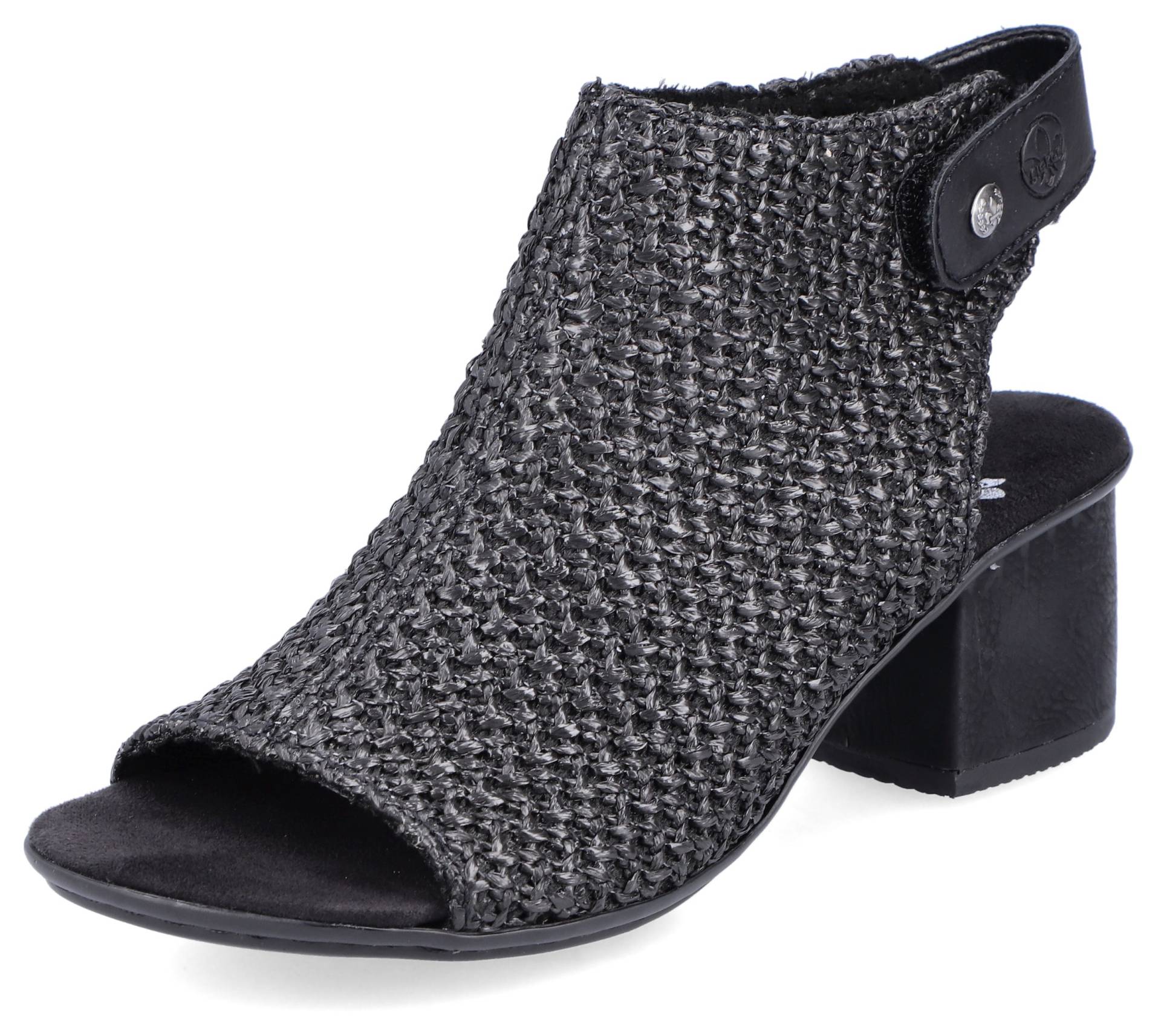 Rieker Sandalette, Sommerschuh, Sandalette, Blockabsatz, in modischer Flecht-Optik Rieker Sandalette, Sommerschuh, Sandalette, Blockabsatz, in modischer Flecht-Optik von Rieker