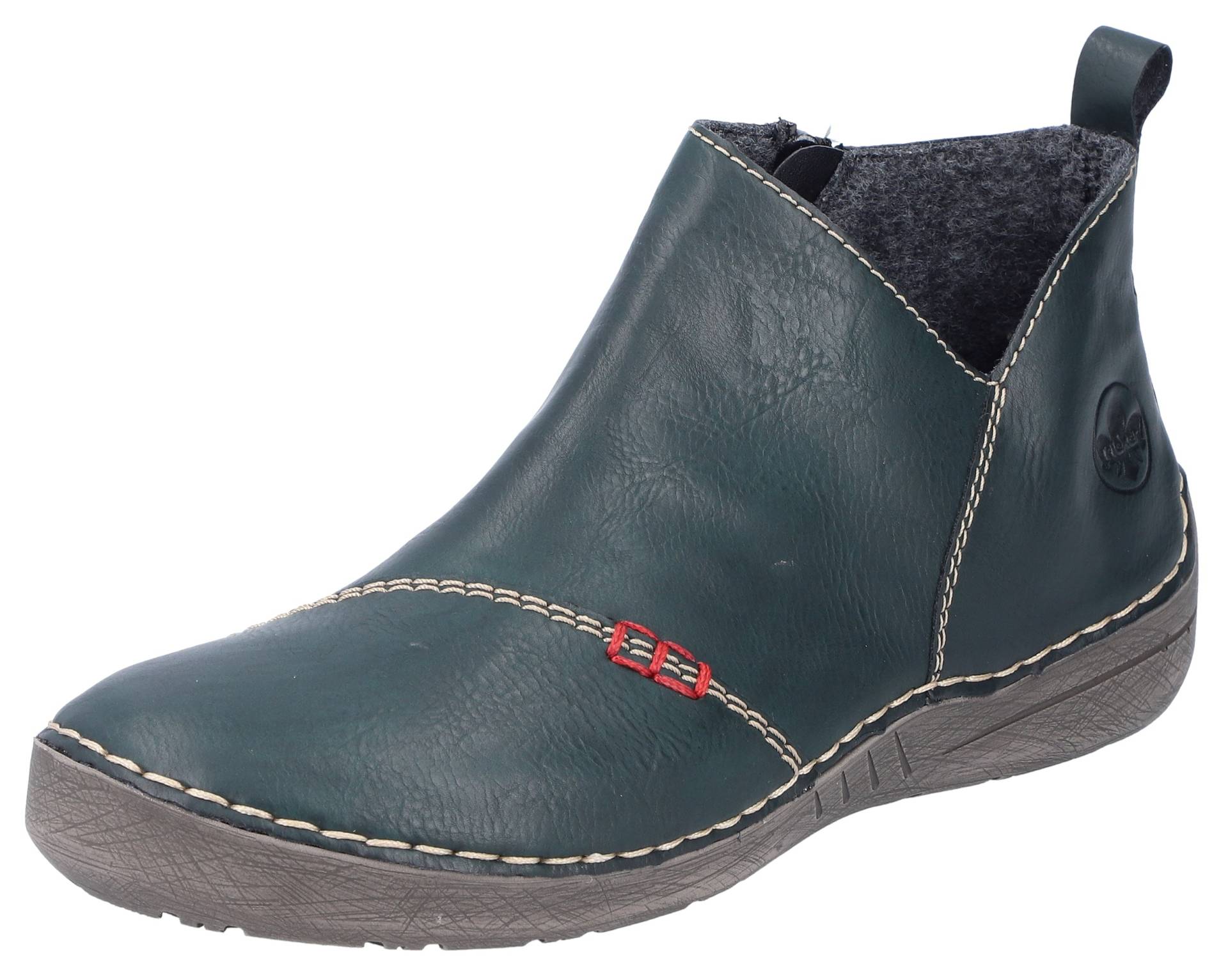 Rieker Schlupfboots, Stiefelette, Casual-Boots mit Innenreissverschluss von Rieker