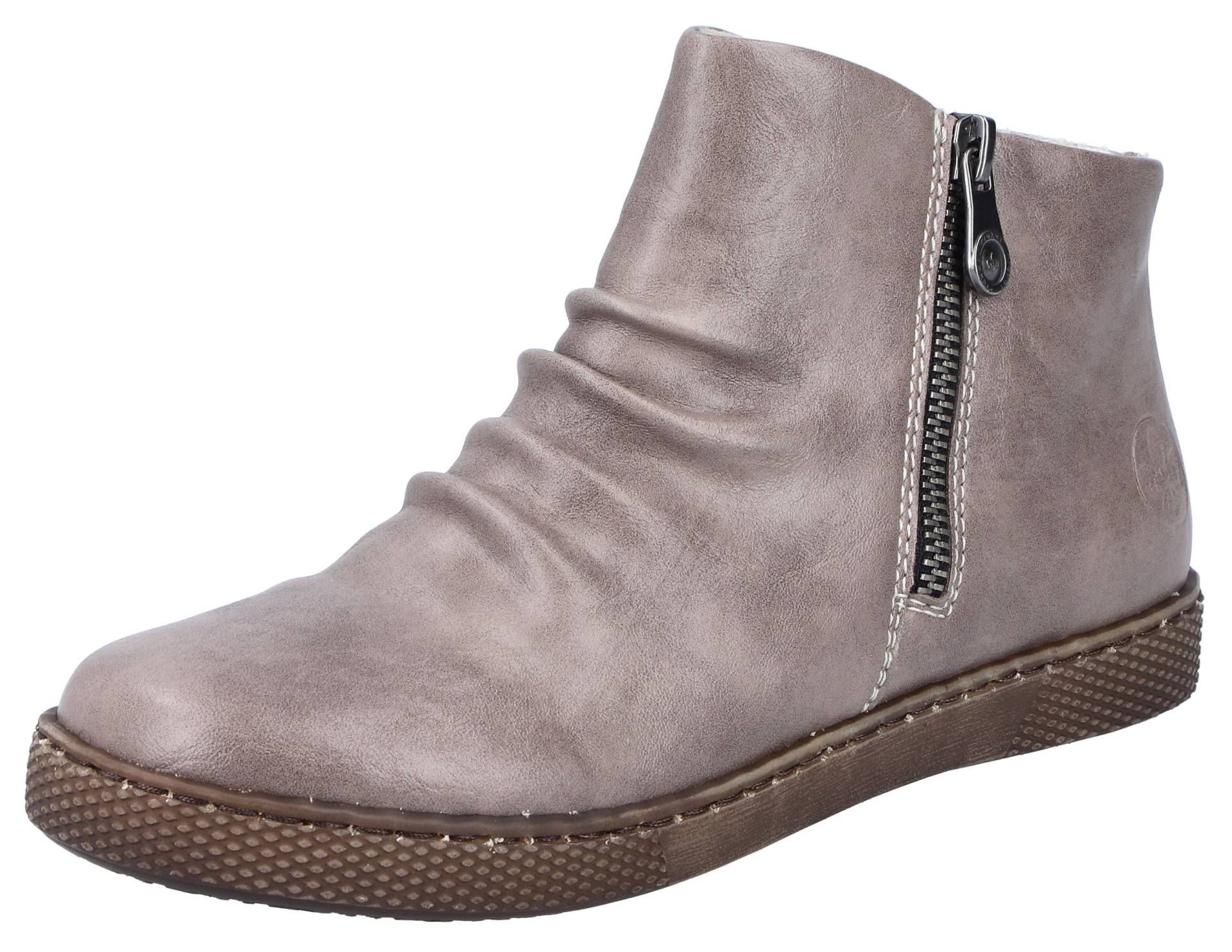 Rieker Schlupfboots, Stiefelette, Reissverschluss-Boots mit herausnehmbarer Einlage Rieker Schlupfboots, Stiefelette, Reissverschluss-Boots mit herausnehmbarer Einlage von Rieker
