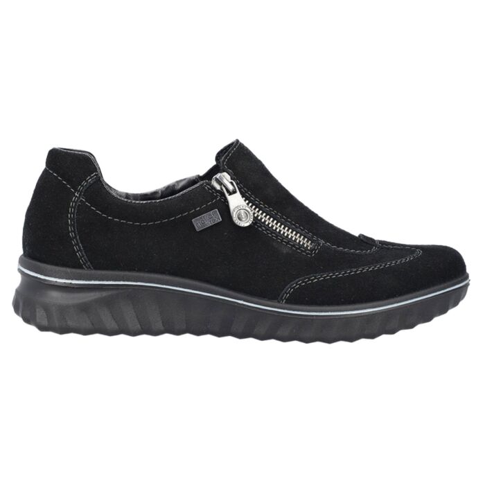Rieker Schlupfschuh für Damen aus Veloursleder Rieker Schlupfschuh für Damen aus Veloursleder von Rieker