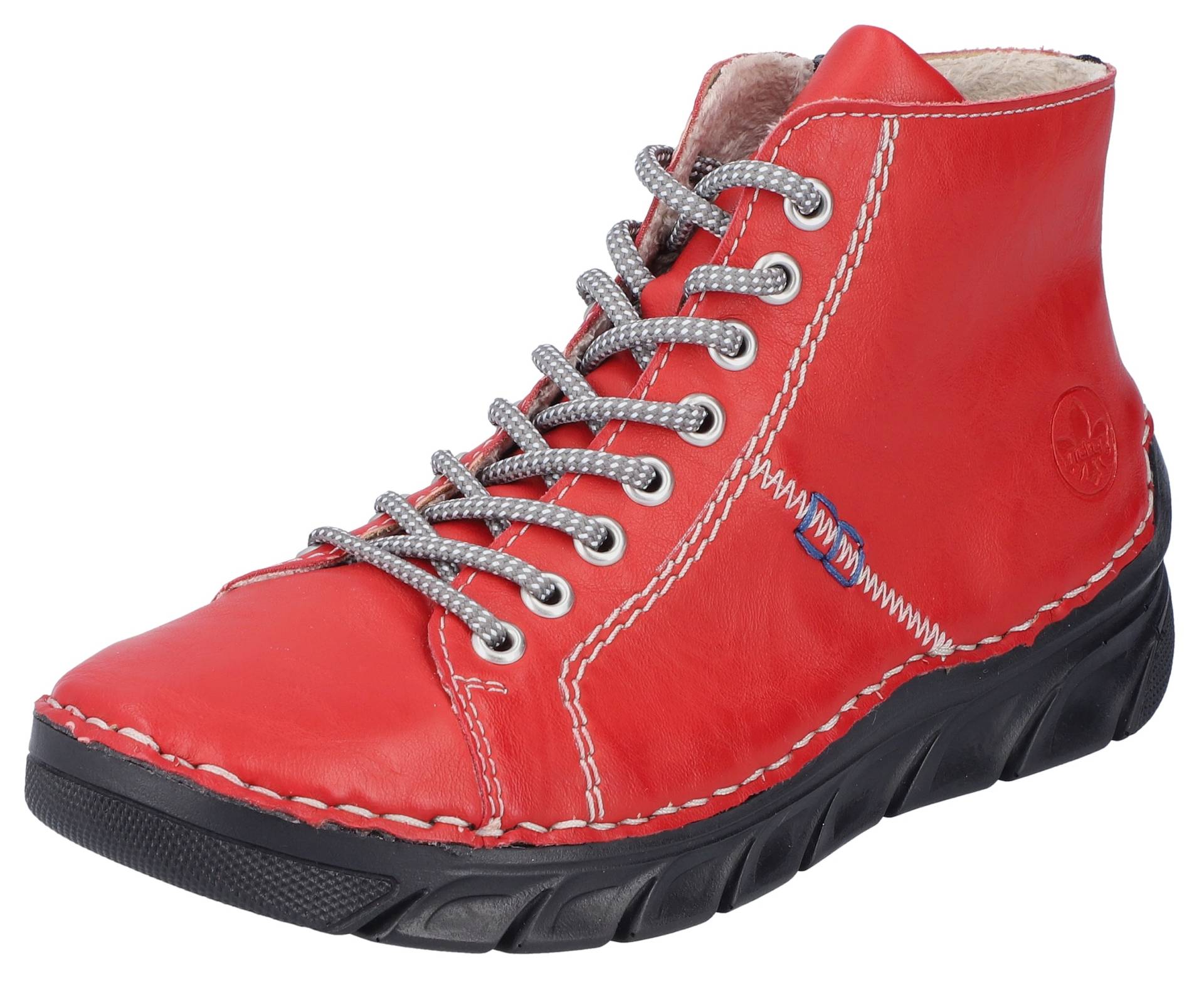 Rieker Schnürboots, Schnürstiefelette, High Top Sneaker, Schnürschuh mit Kontrastnaht Rieker Schnürboots, Schnürstiefelette, High Top Sneaker, Schnürschuh mit Kontrastnaht von Rieker