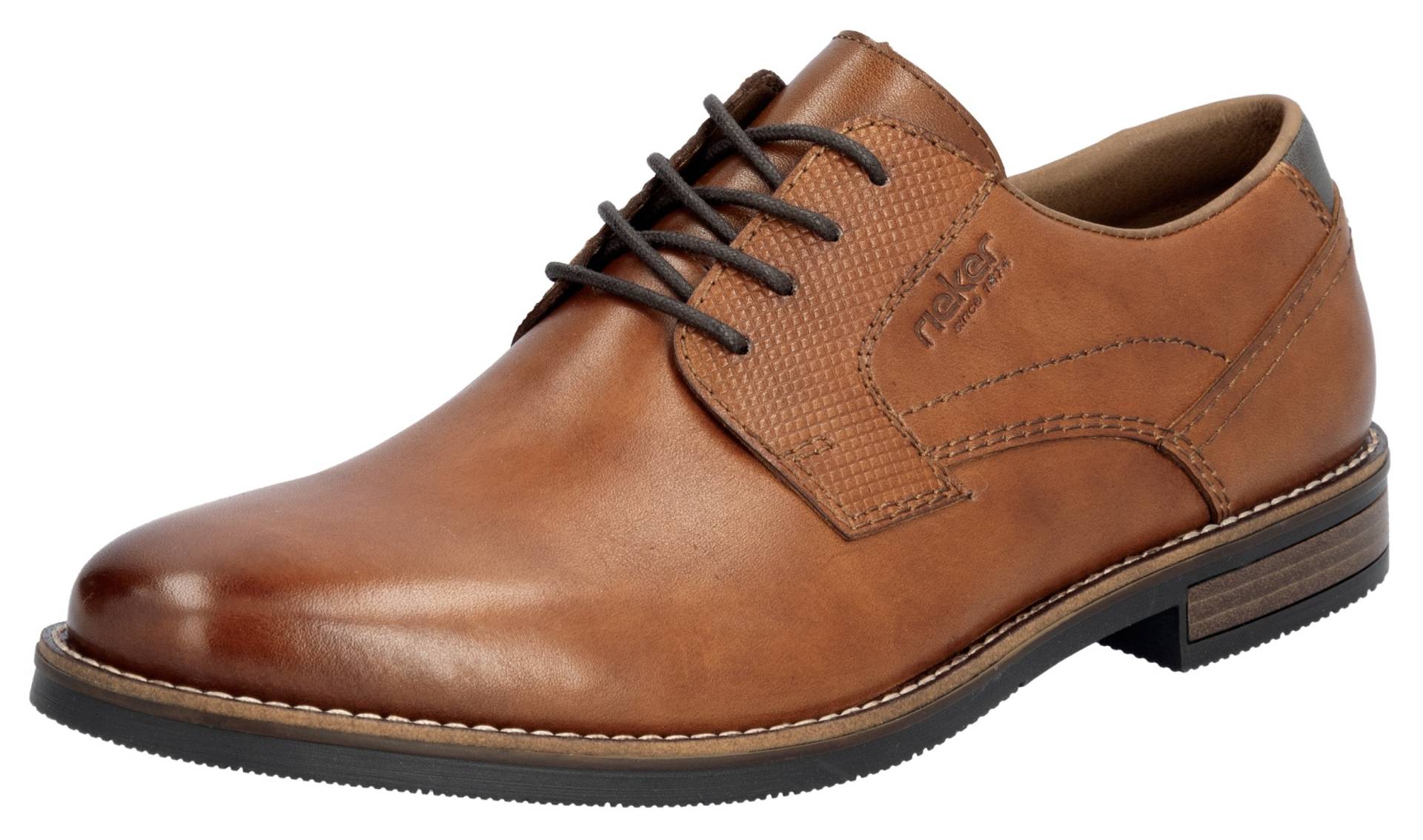 Rieker Schnürschuh, Businessschuh, Halbschuh, Festtagsschuh mit Leder-Decksohle von Rieker