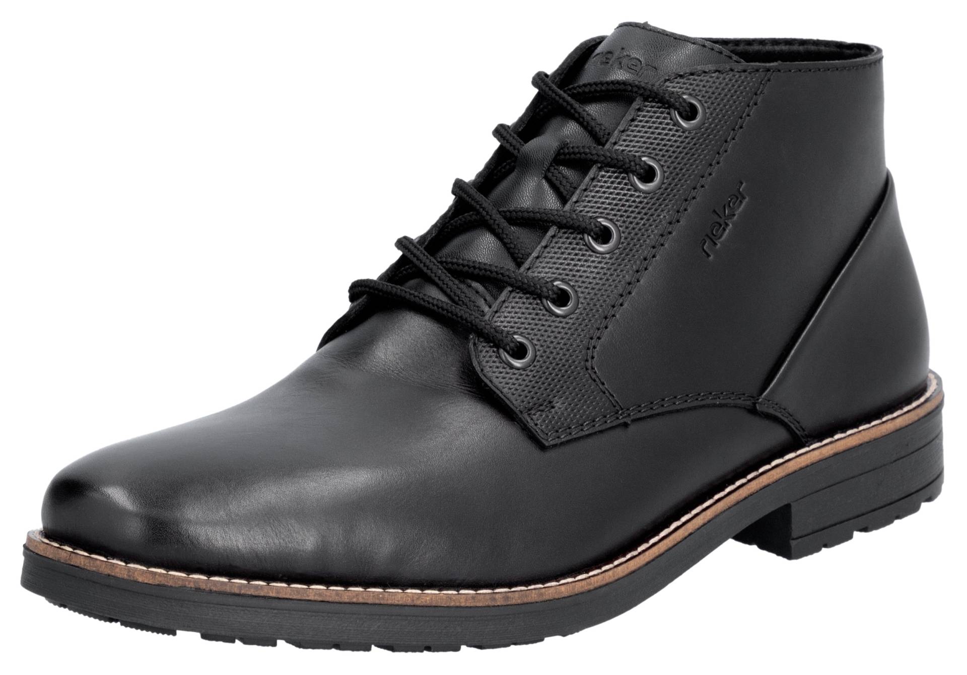 Rieker Schnürstiefelette, Schnürboots, Business-Schnürer, Stiefelette mit weicher Decksohle von Rieker