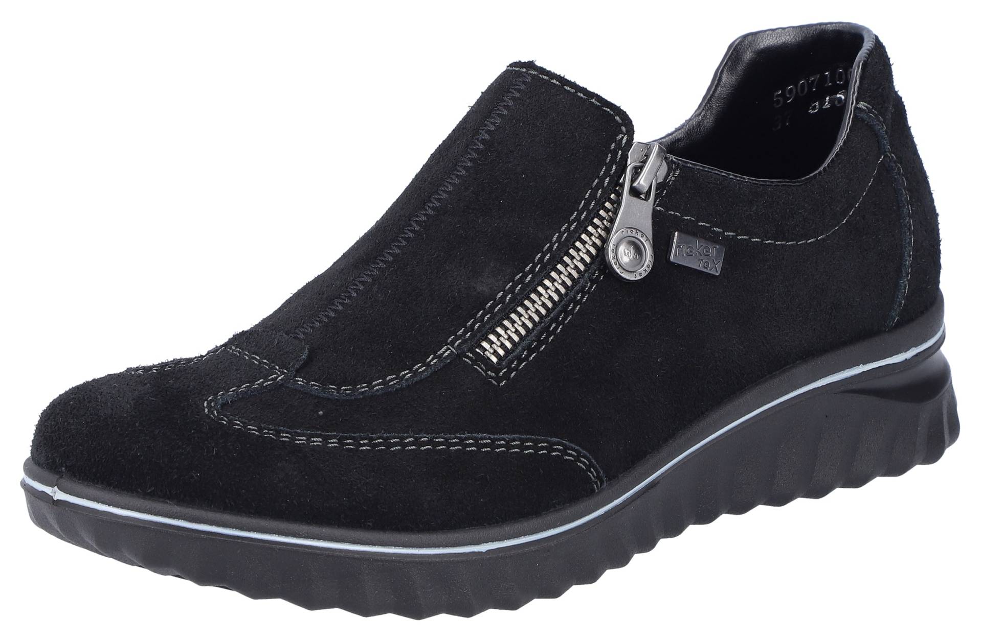 Rieker Slip-On Sneaker, Freizeitschuh, Halbschuh, Outdoorschuh mit riekerTEX-Membran von Rieker