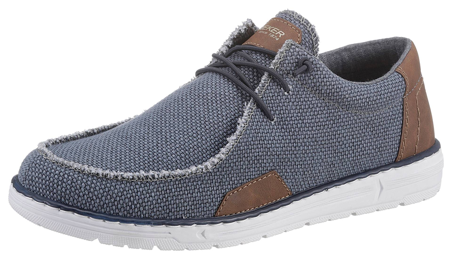 Rieker Slip-On Sneaker, mit Kontrastbesatz von Rieker