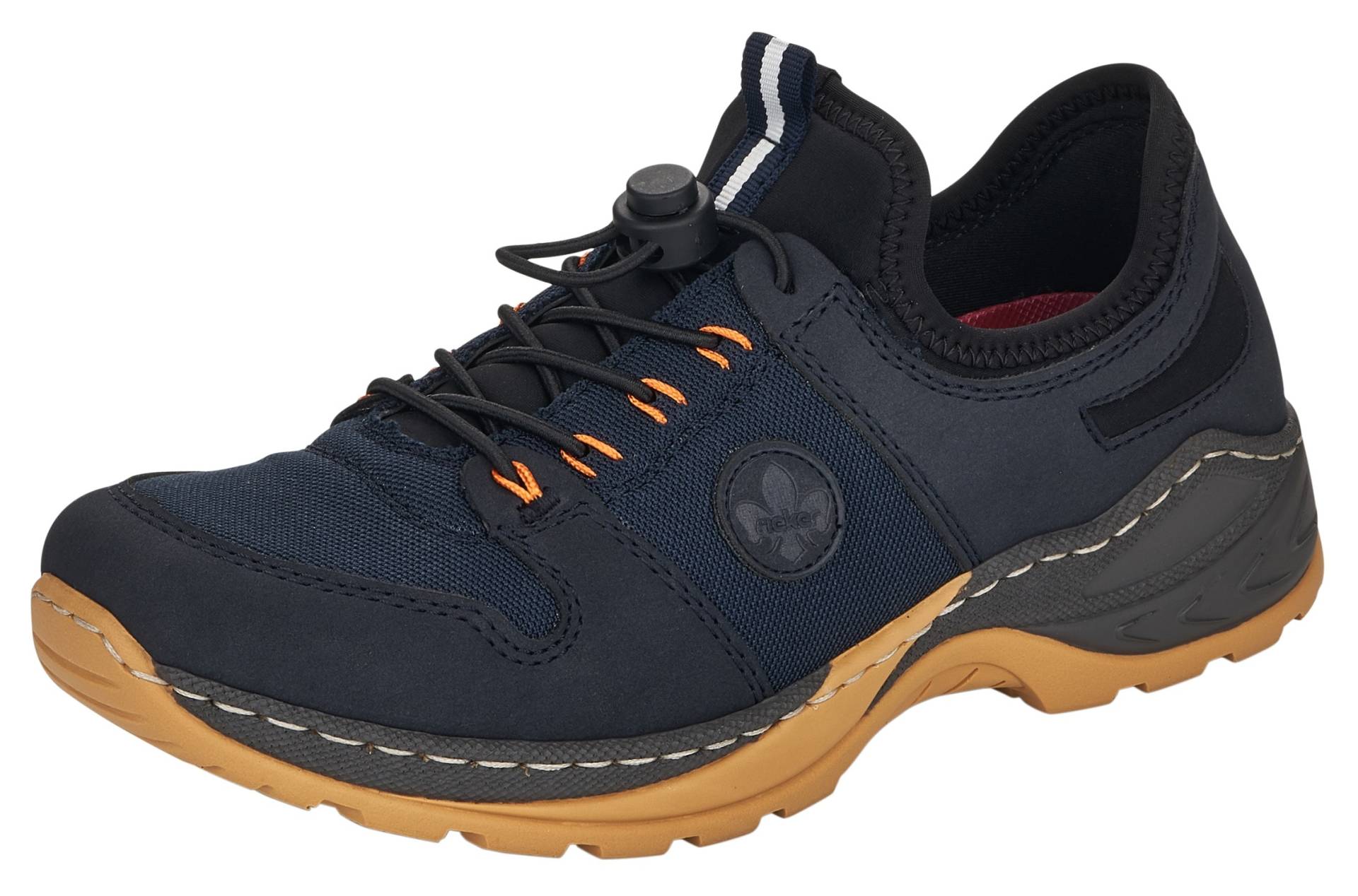 Rieker Slip-On Sneaker, Trekking Schuh, Freizeitschuh, Slipper mit aufwendiger Rahmennaht Rieker Slip-On Sneaker, Trekking Schuh, Freizeitschuh, Slipper mit aufwendiger Rahmennaht von Rieker