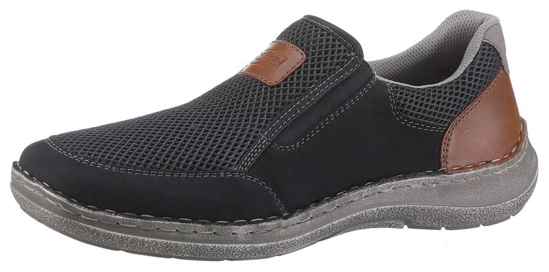 Rieker Slipper, Halbschuh, Freizeitschuh, Schlupfschuh mit luftigem Mesh von Rieker