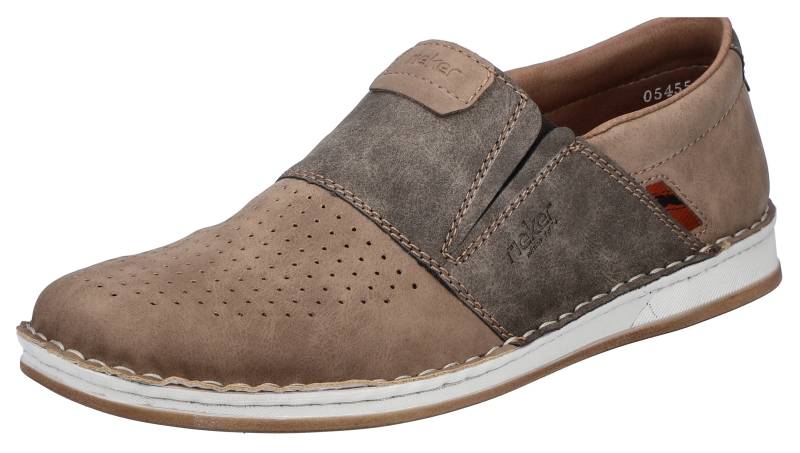 Rieker Slipper, Halbschuh, Freizeitschuh, Sommerschuh mit Perforation von Rieker