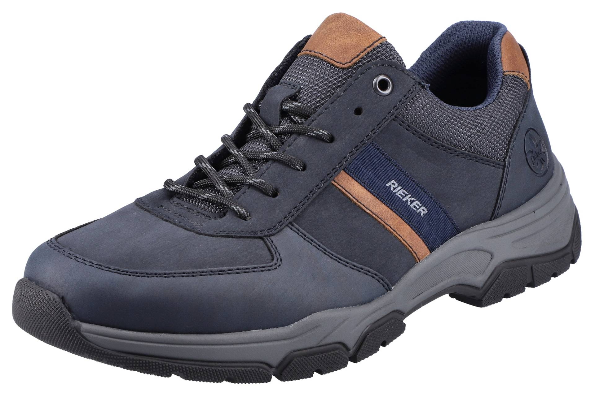 Rieker Sneaker, Freizeitschuh, Outdoorschuh, Schnürschuh mit gepolstertem Schaftrand von Rieker