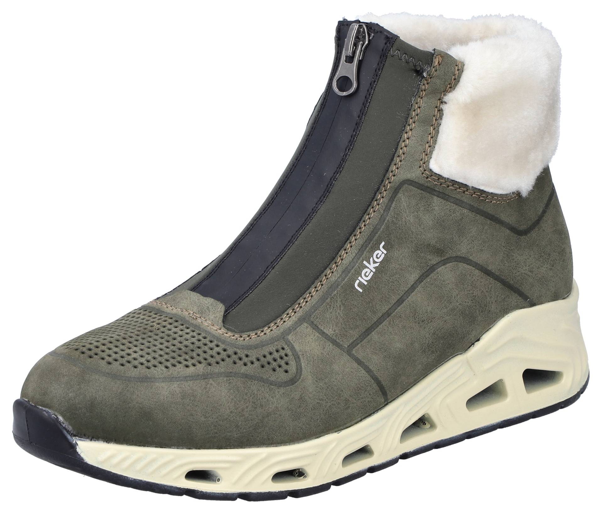 Rieker Sneaker, Freizeitschuh, Schlupfboots mit Vorder-Reissverschluss von Rieker