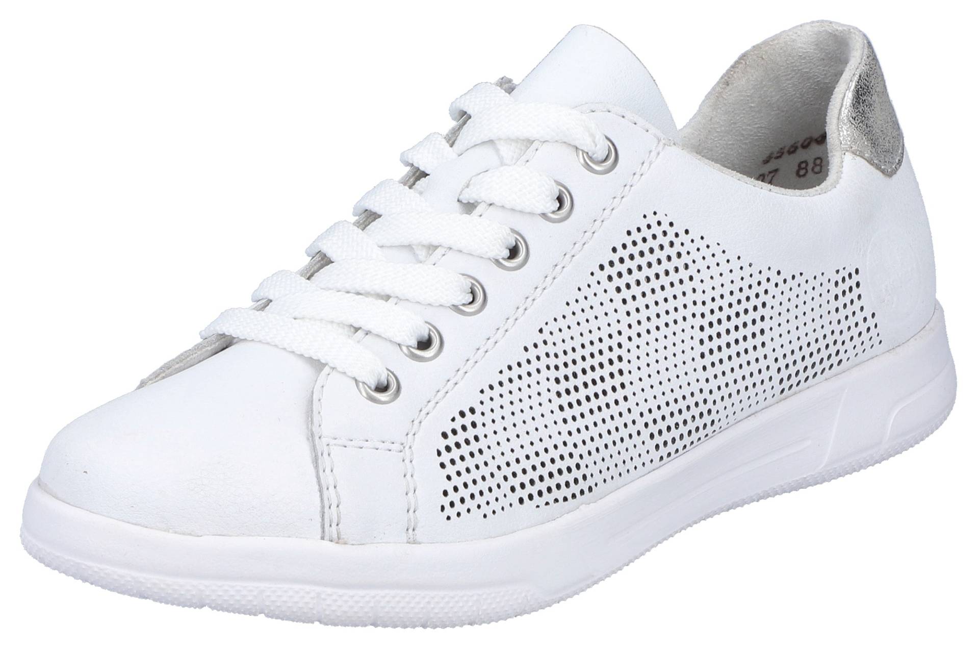 Rieker Sneaker, herausnehmbarer Textileinlage, Freizeitschuh, Halbschuh, Schnürschuh von Rieker