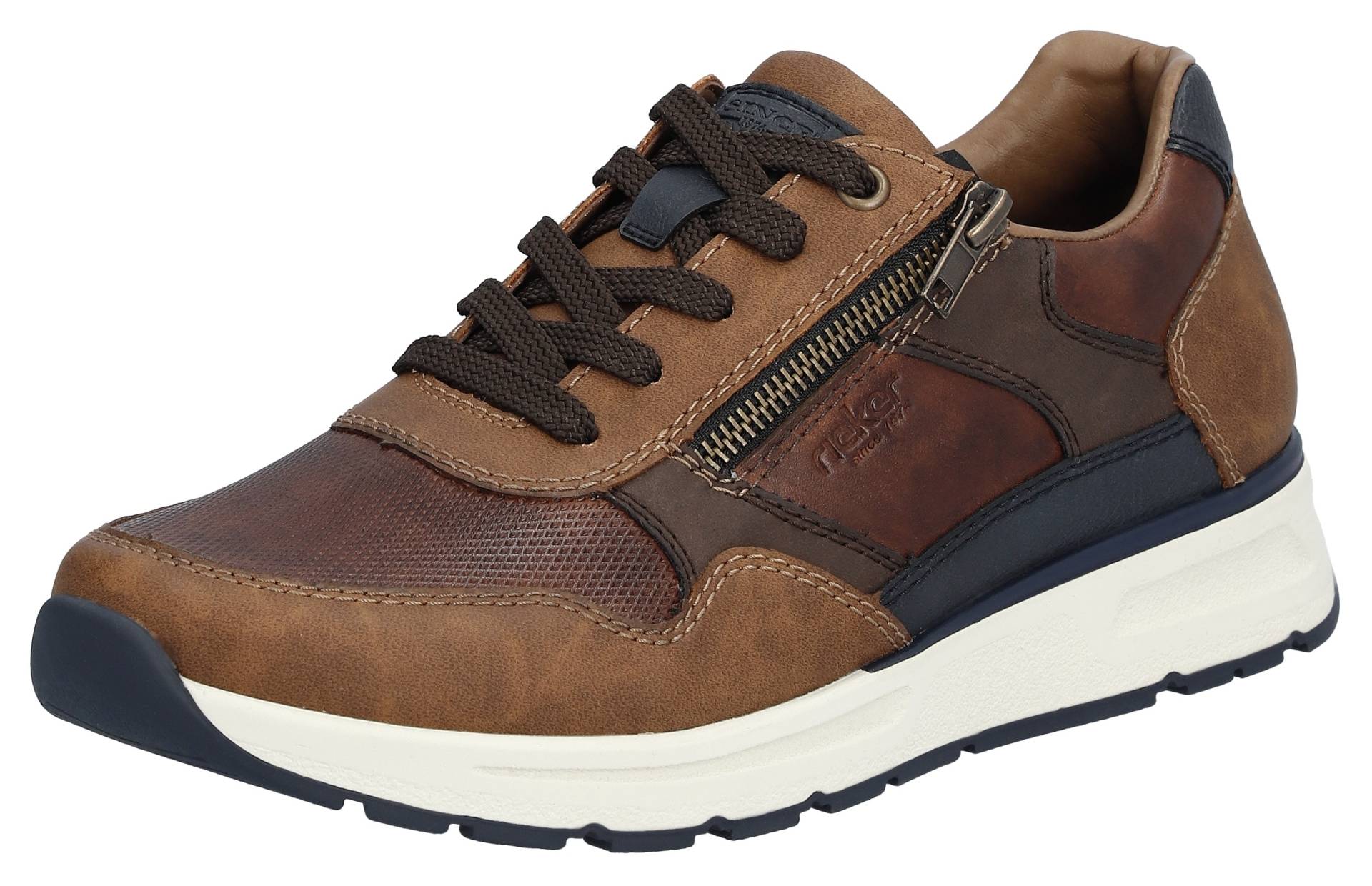 Rieker Sneaker, mit gepolstertem Schaftrand, Freizeitschuh, Halbschuh, Schnürschuh Rieker Sneaker, mit gepolstertem Schaftrand, Freizeitschuh, Halbschuh, Schnürschuh von Rieker