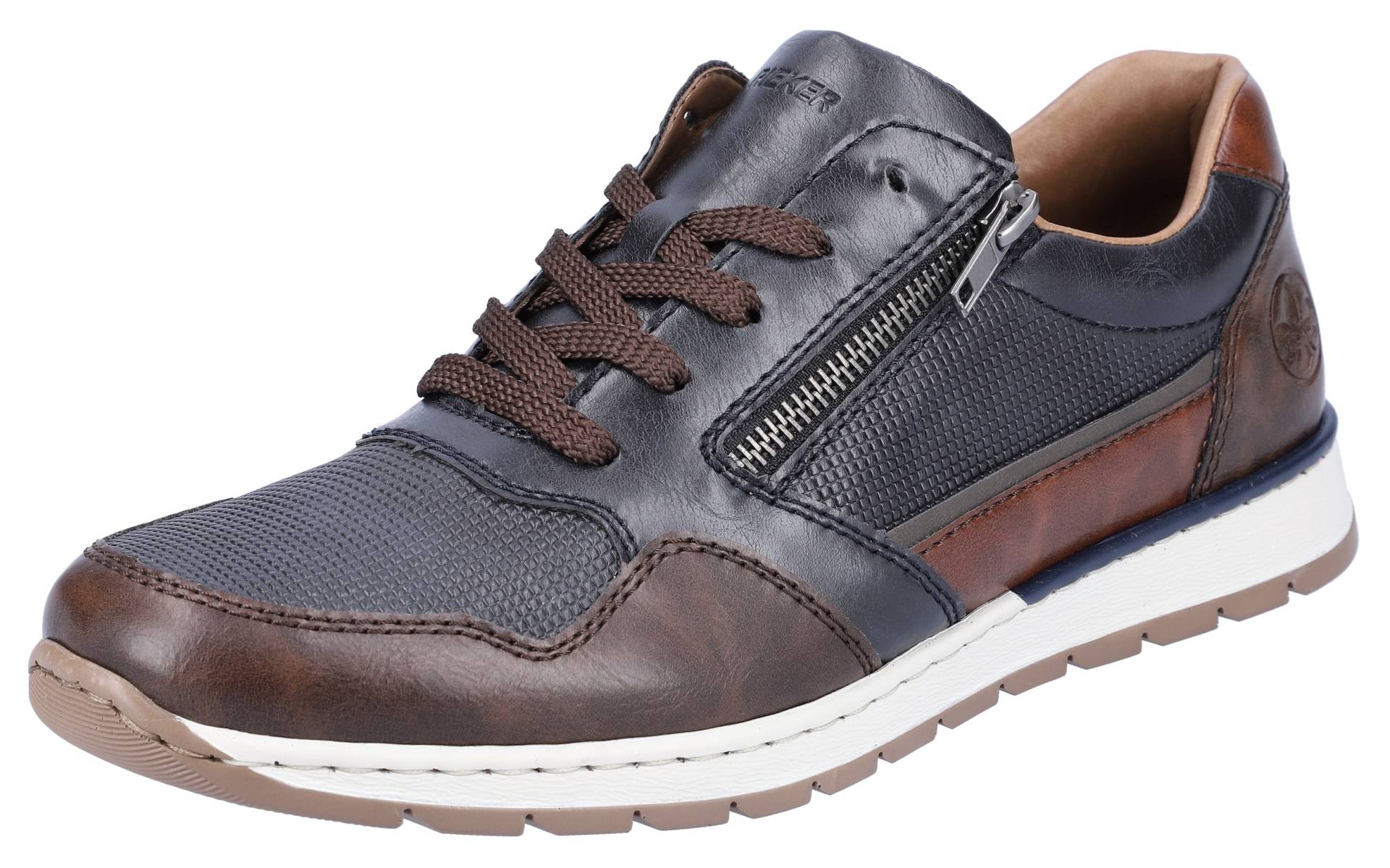 Rieker Sneaker, mit seitlichem Reissverschluss, Freizeitschuh, Halbschuh, Schnürschuh Rieker Sneaker, mit seitlichem Reissverschluss, Freizeitschuh, Halbschuh, Schnürschuh von Rieker