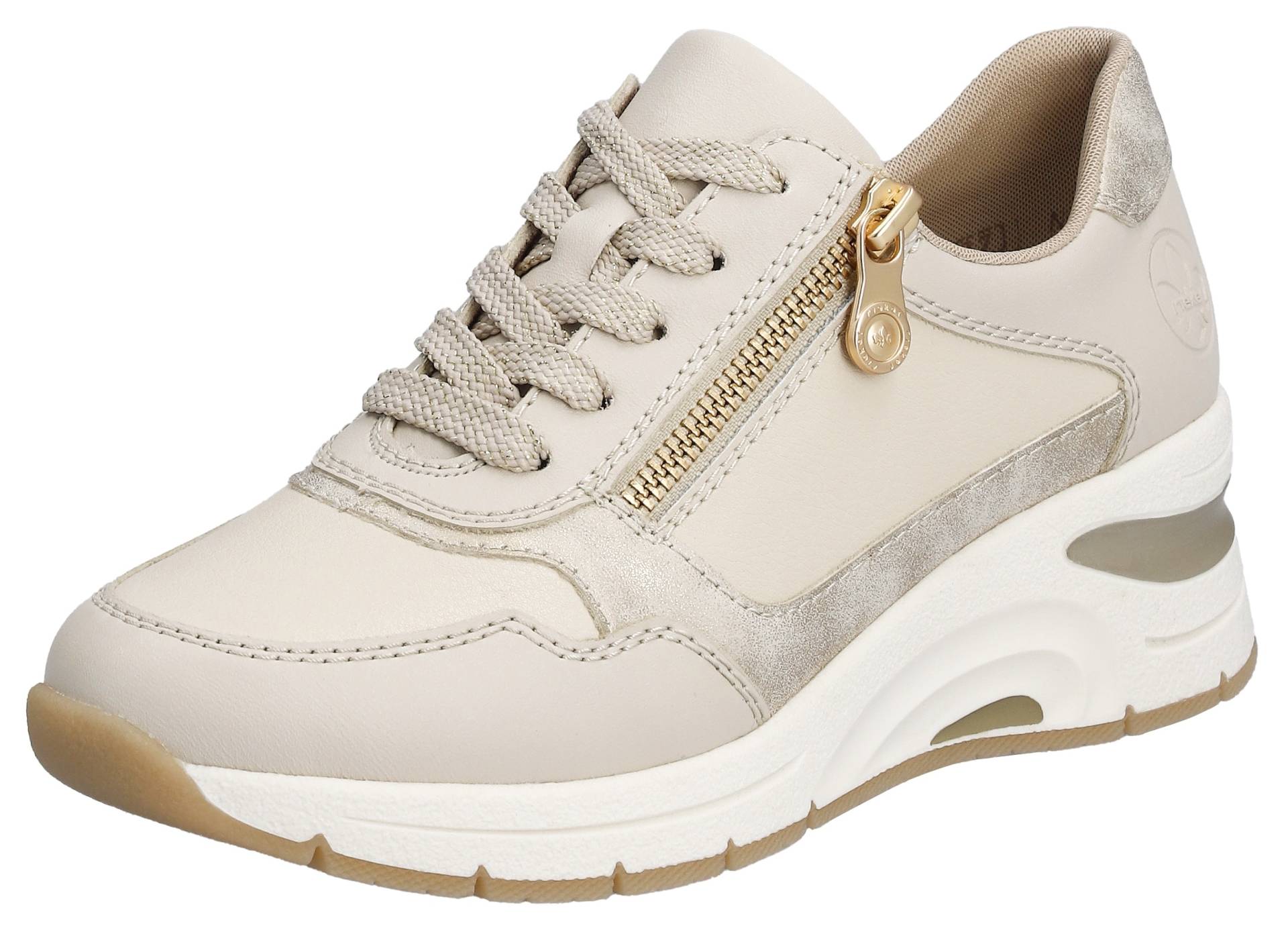 Rieker Sneaker, mit seitlichem Reissverschluss, Freizeitschuh, Halbschuh, Schnürschuh Rieker Sneaker, mit seitlichem Reissverschluss, Freizeitschuh, Halbschuh, Schnürschuh von Rieker