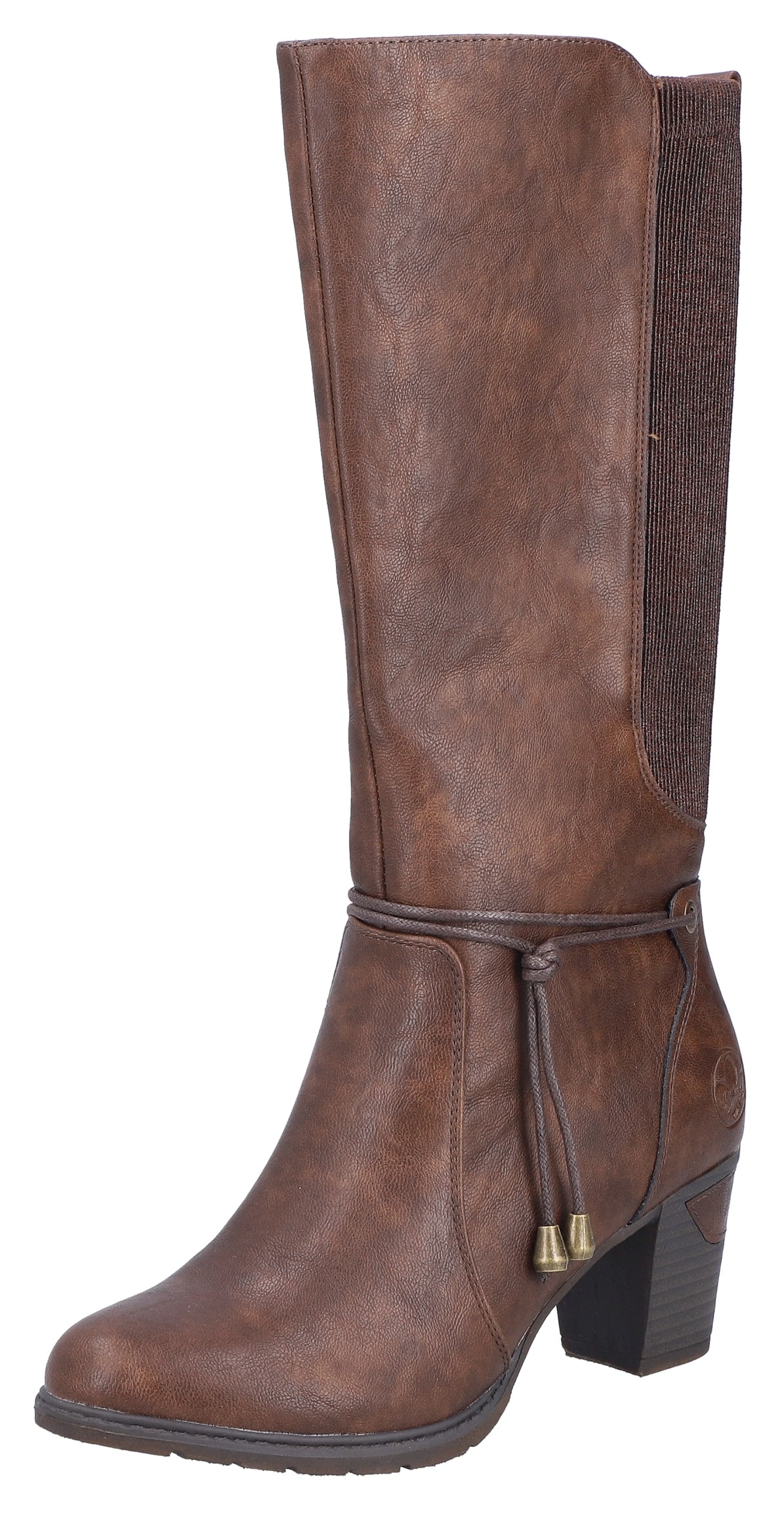 Rieker Stiefel, Langschaftstiefel, Trichterabsatz, mit Innenreissverschluss Rieker Stiefel, Langschaftstiefel, Trichterabsatz, mit Innenreissverschluss von Rieker