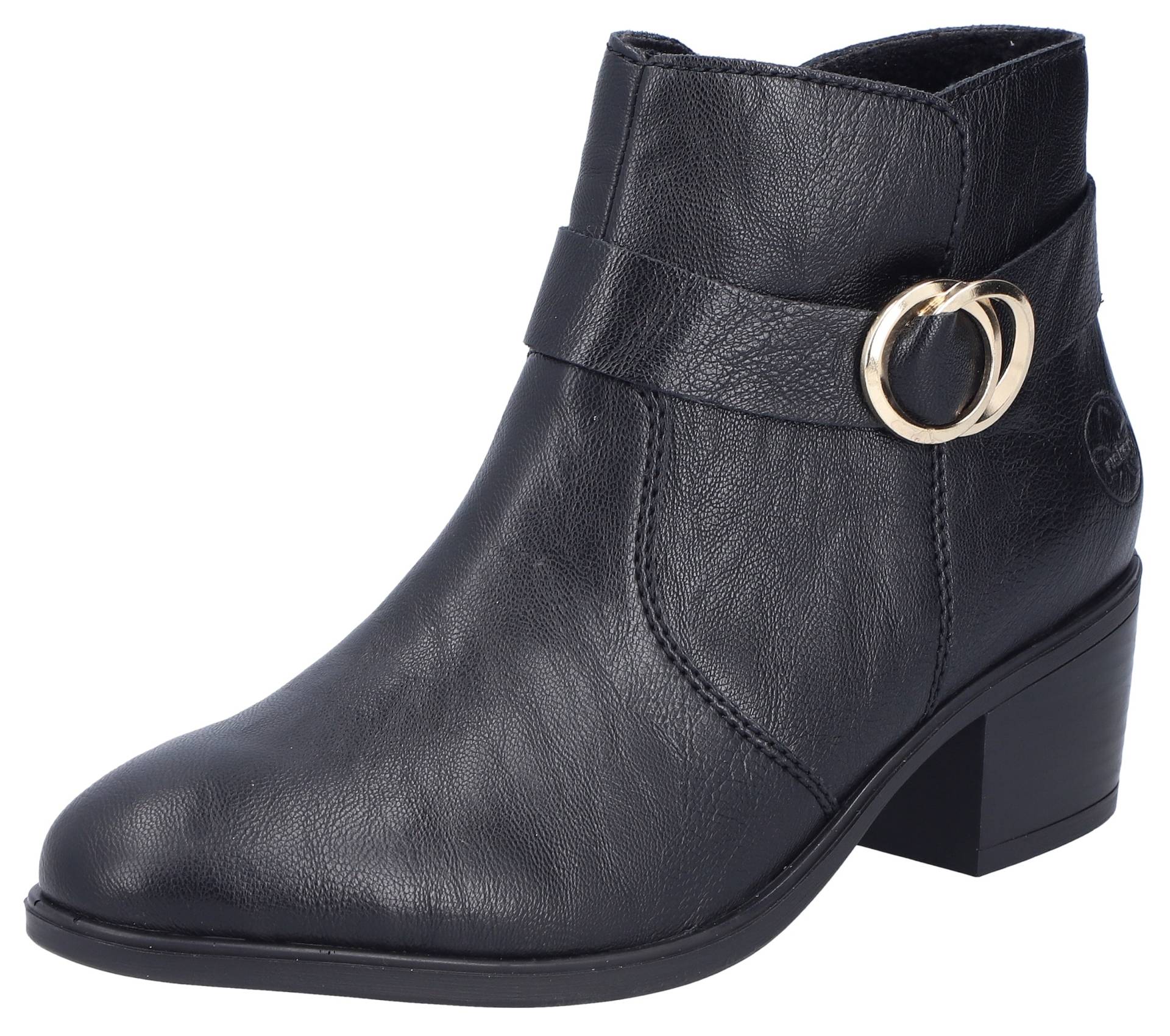 Rieker Stiefelette, Ankleboots, Blockabsatz, mit Innenreissverschluss Rieker Stiefelette, Ankleboots, Blockabsatz, mit Innenreissverschluss von Rieker