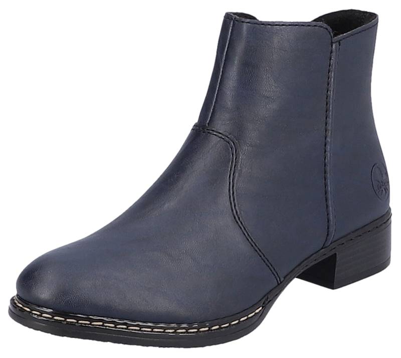 Rieker Stiefelette, mit Kontrastnaht, schmale Form von Rieker