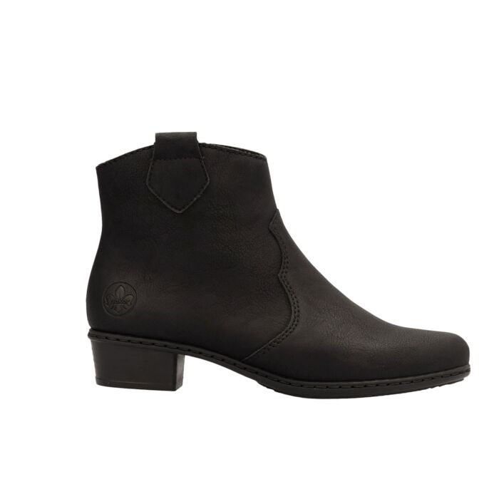 Rieker Stiefelette im Western Style für Damen, schwarz von Rieker