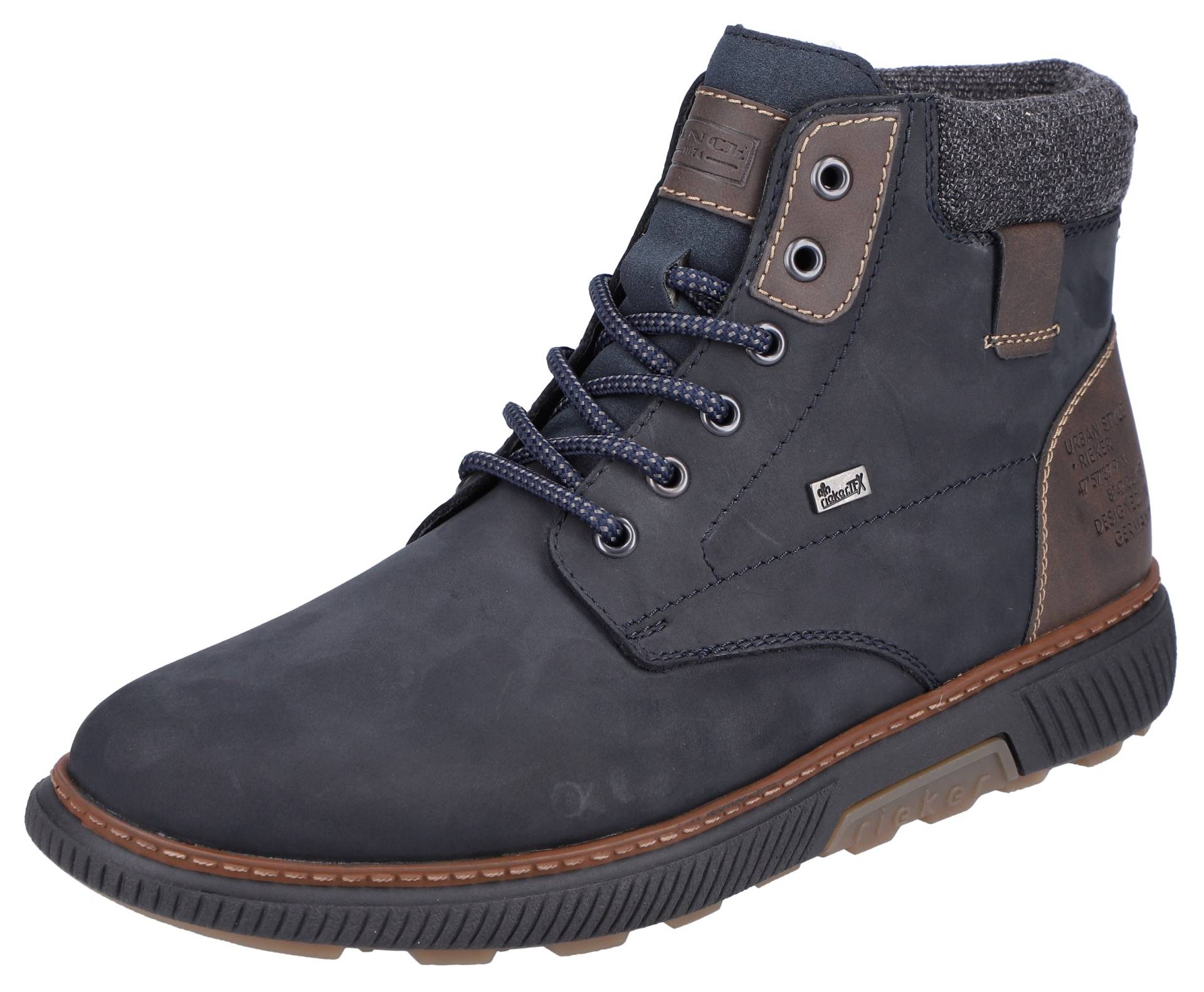 Rieker Winterboots, High Top Sneaker, Schnürstiefelette mit TEX-Membran, schmale Form von Rieker