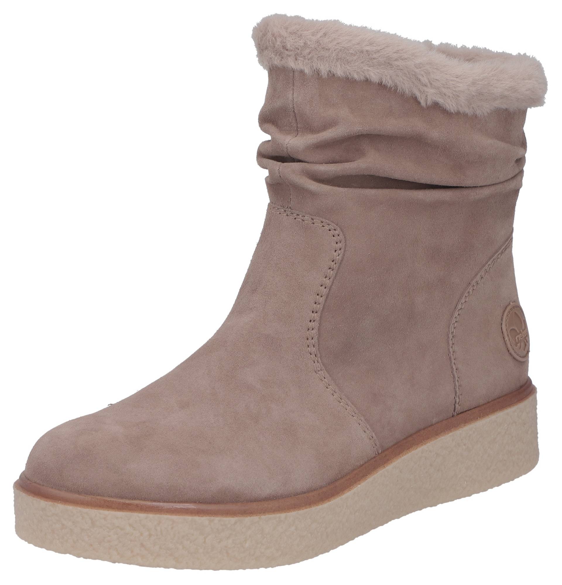 Rieker Winterboots, Stiefelette, slouchy Schaft, mit Innenreissverschluss von Rieker