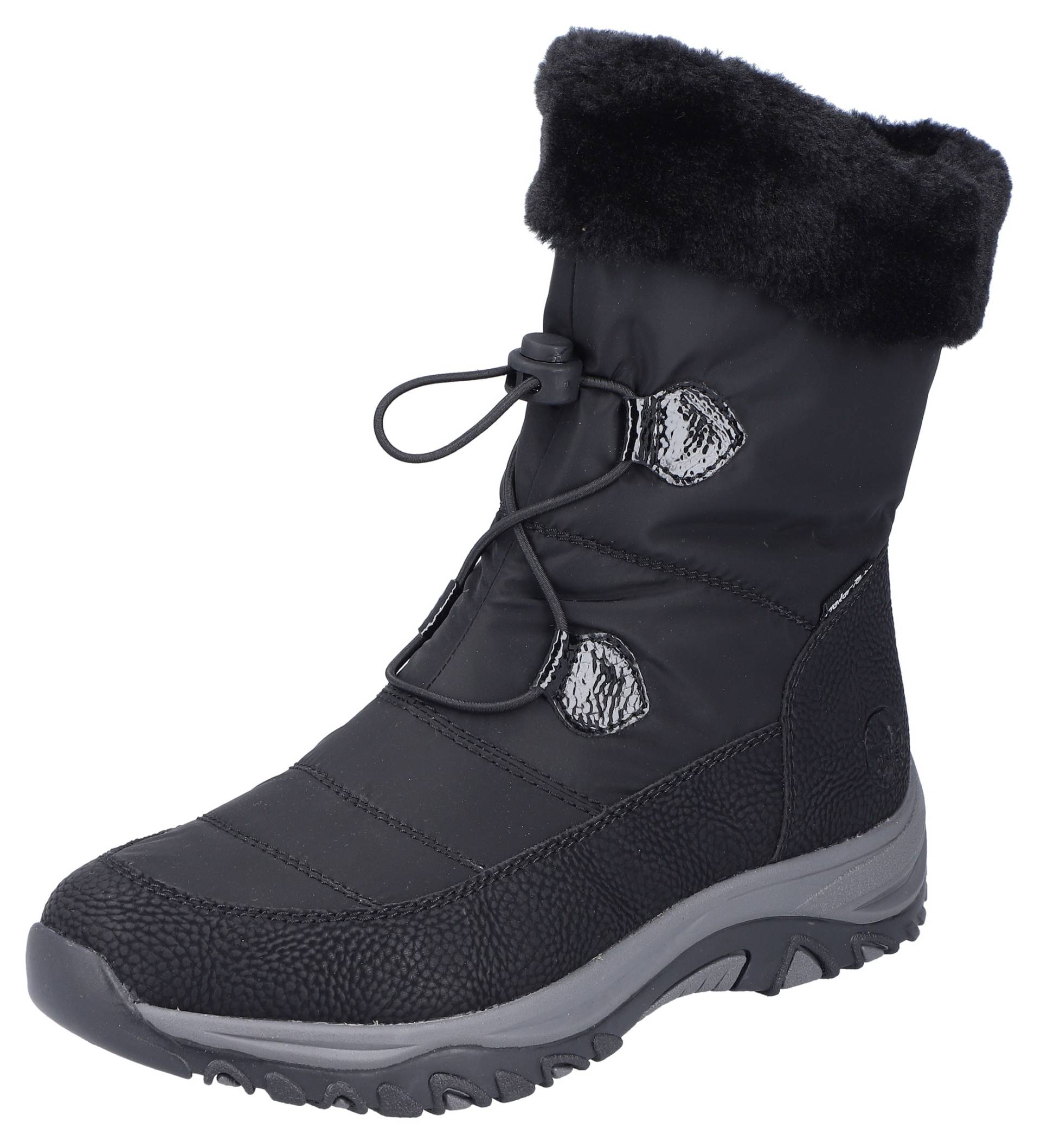 Rieker Winterboots, mit Fellimitat-Besatz am Schaftrand von Rieker