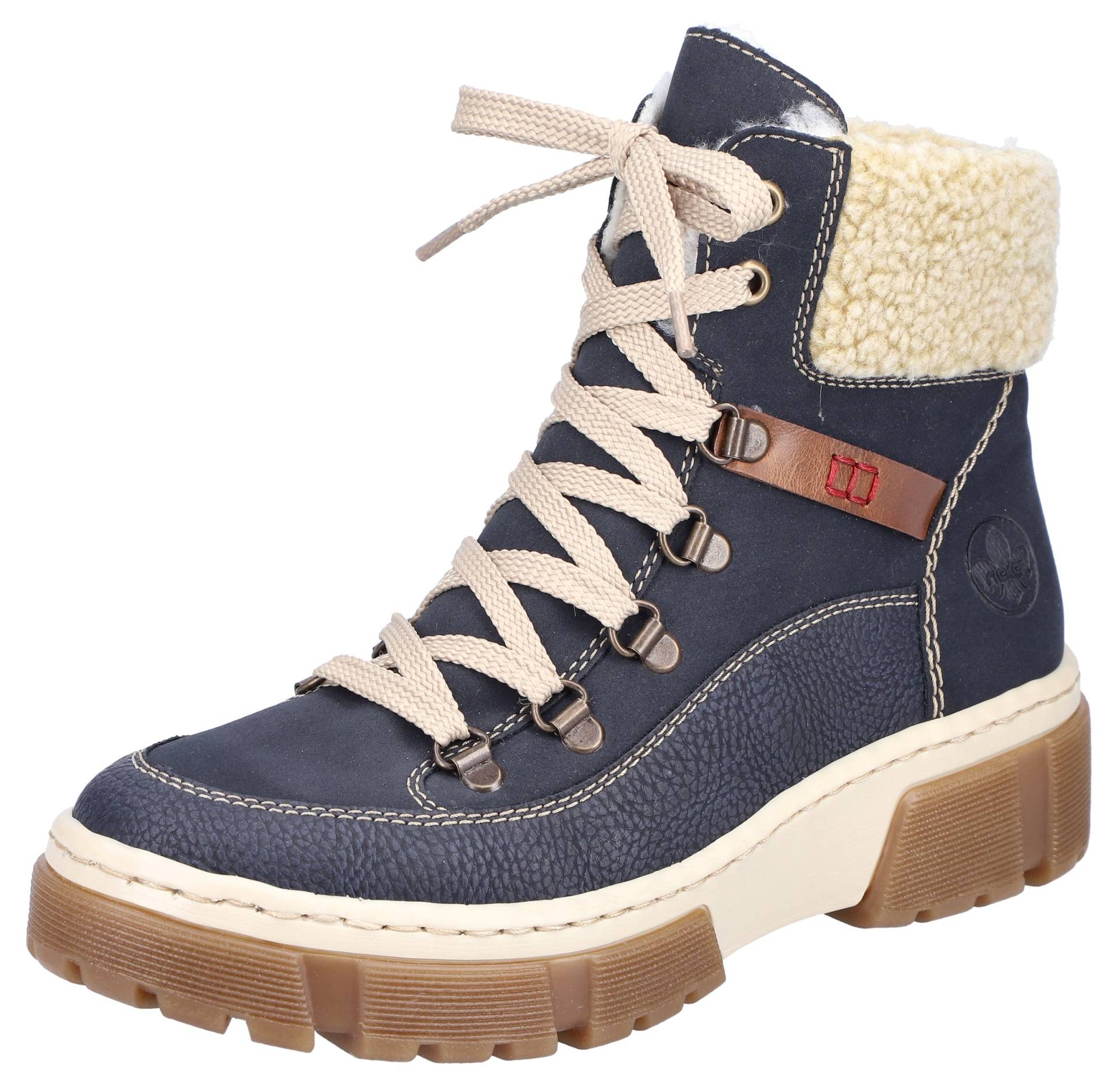 Rieker Winterboots, Schnürboots, Winterstiefelette mit Warmfutter ausgestattet Rieker Winterboots, Schnürboots, Winterstiefelette mit Warmfutter ausgestattet von Rieker