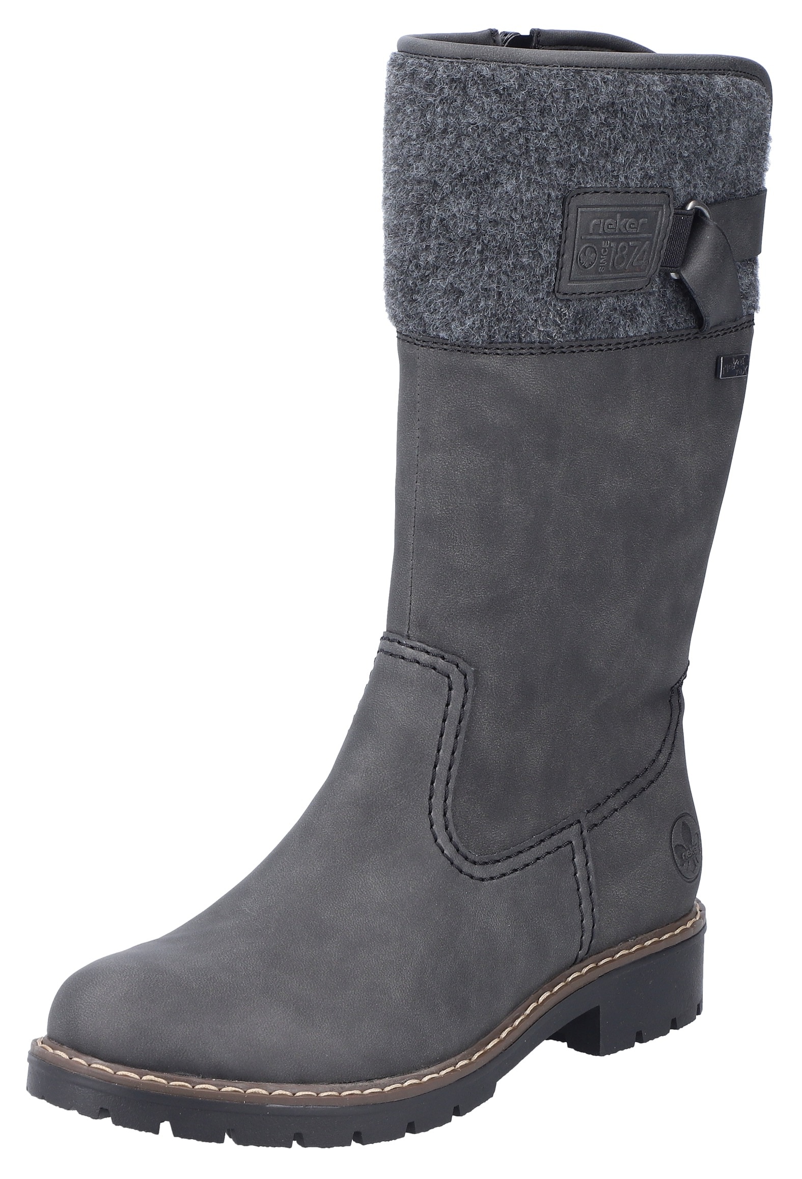 Rieker Winterstiefel, Boots, Blockabsatz, mit wasserabweisender riekerTEX-Membran Rieker Winterstiefel, Boots, Blockabsatz, mit wasserabweisender riekerTEX-Membran von Rieker