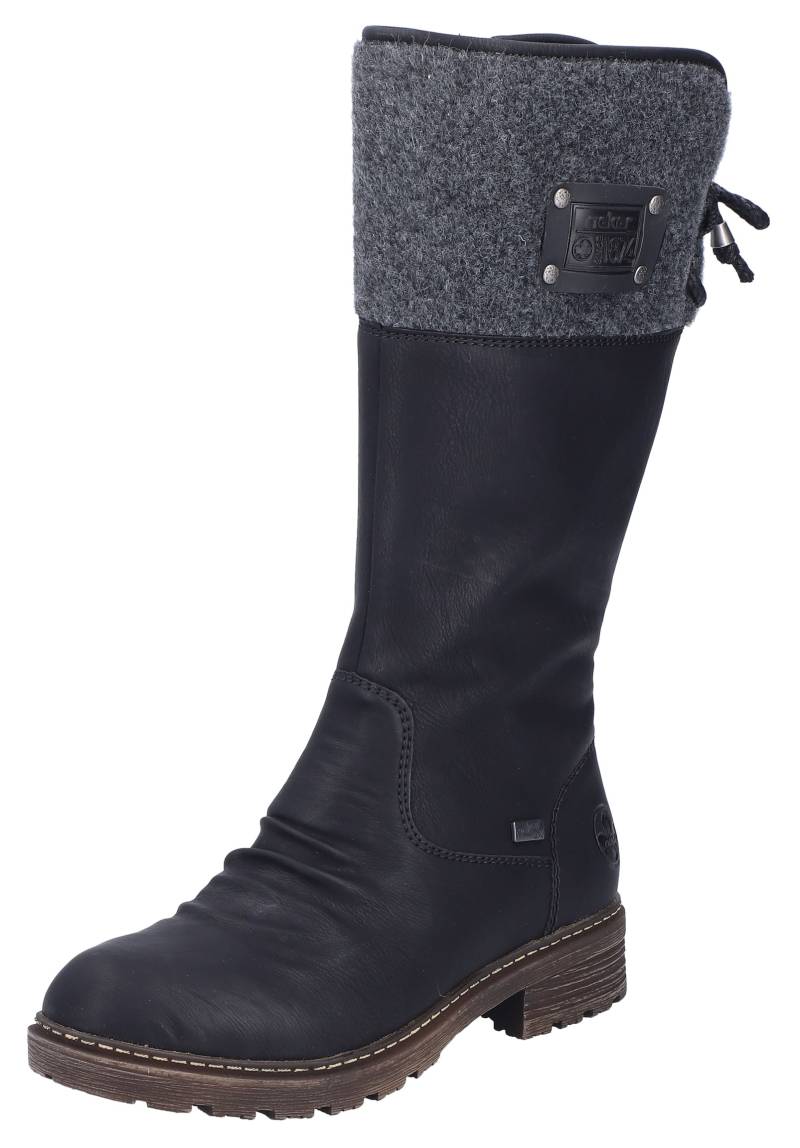 Rieker Winterstiefel, Langschaftstiefel mit wasserabweisender riekerTEX-Membran von Rieker