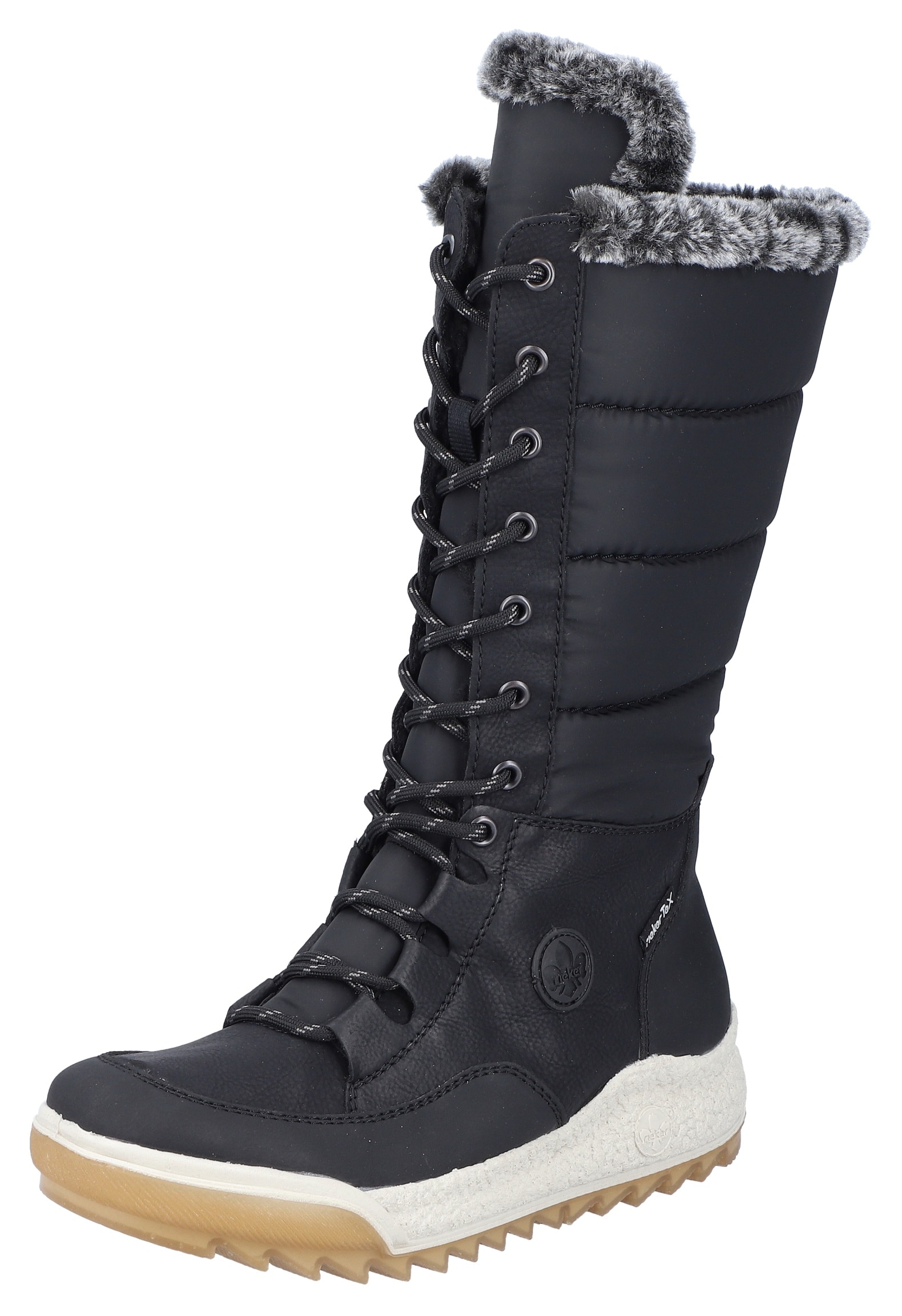 Rieker Winterstiefel, mit Fellimitat-Besatz am Schaftrand Rieker Winterstiefel, mit Fellimitat-Besatz am Schaftrand von Rieker