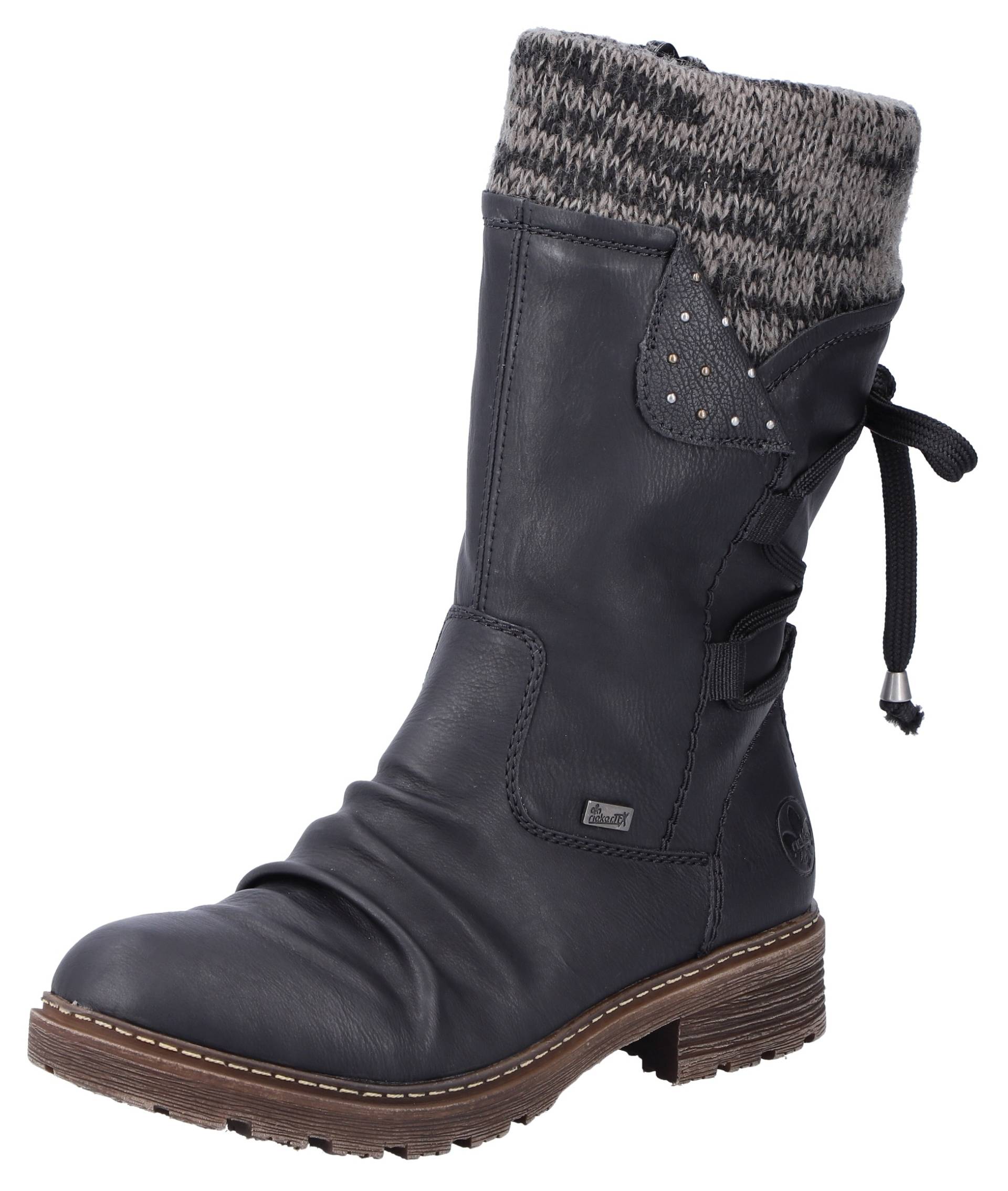 Rieker Winterstiefel, Winterboots, Profilsohle, Warmfutter, mit Rieker-TEX von Rieker