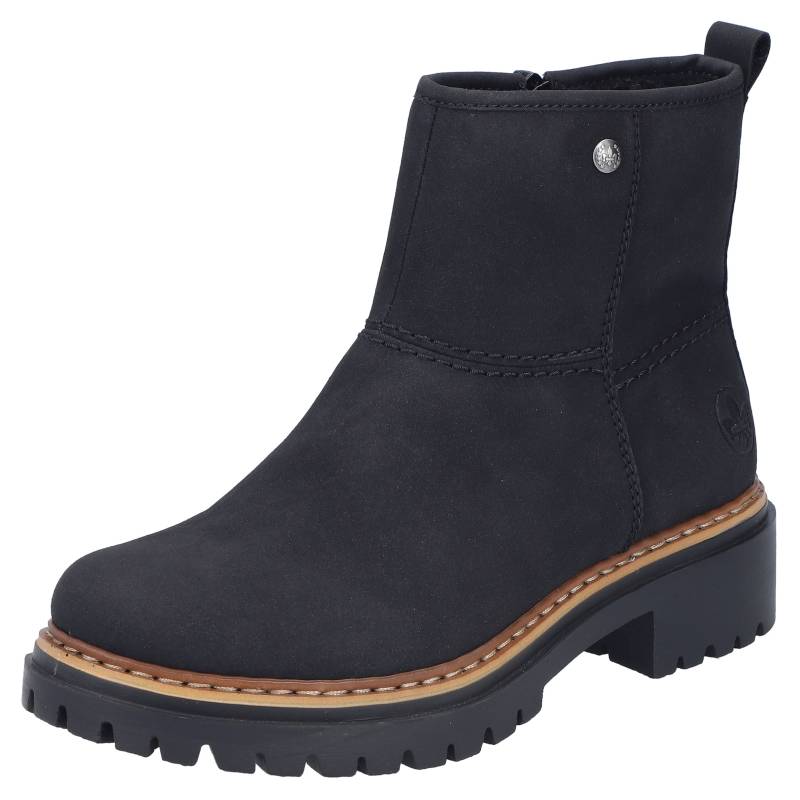 Rieker Winterstiefelette, Winterboots, Ankleboots, Profilsohle, mit Innenreissverschluss von Rieker