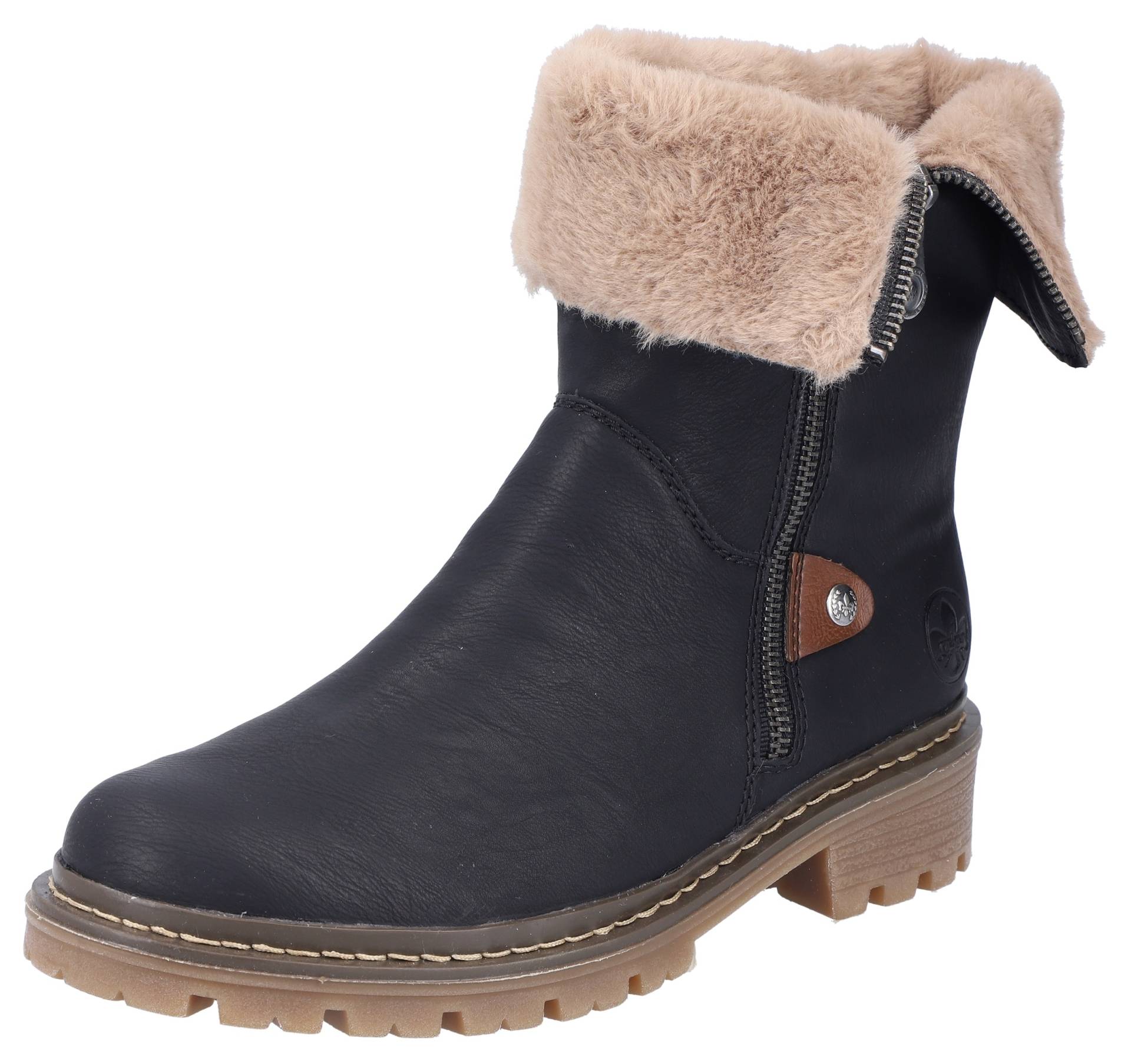 Rieker Winterstiefelette, mit Reissverschluss an der Aussenseite Rieker Winterstiefelette, mit Reissverschluss an der Aussenseite von Rieker