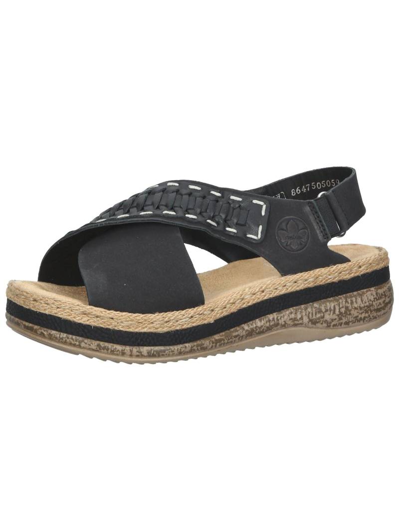 Sandalen Damen Schwarz 40 von Rieker