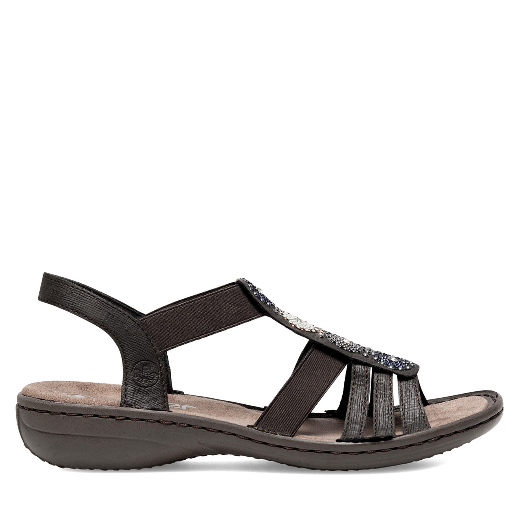 Sandalen Rieker 608G9-47 Grau von Rieker