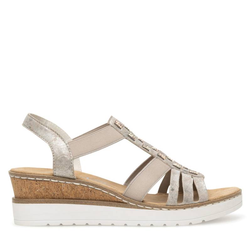 Sandalen Rieker V3822-90 Beige von Rieker