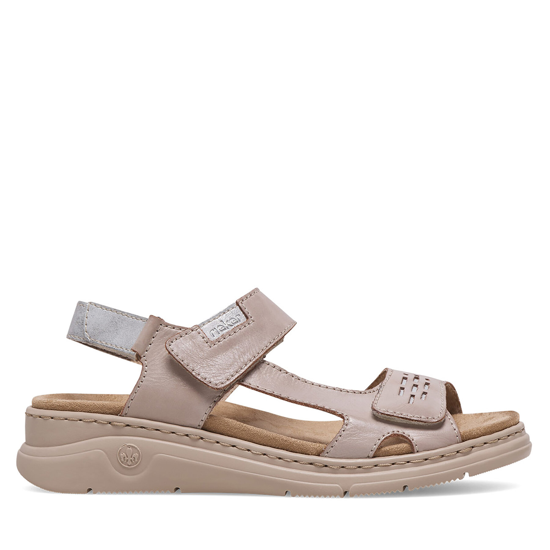 Sandalen Rieker V9255-62 Beige von Rieker