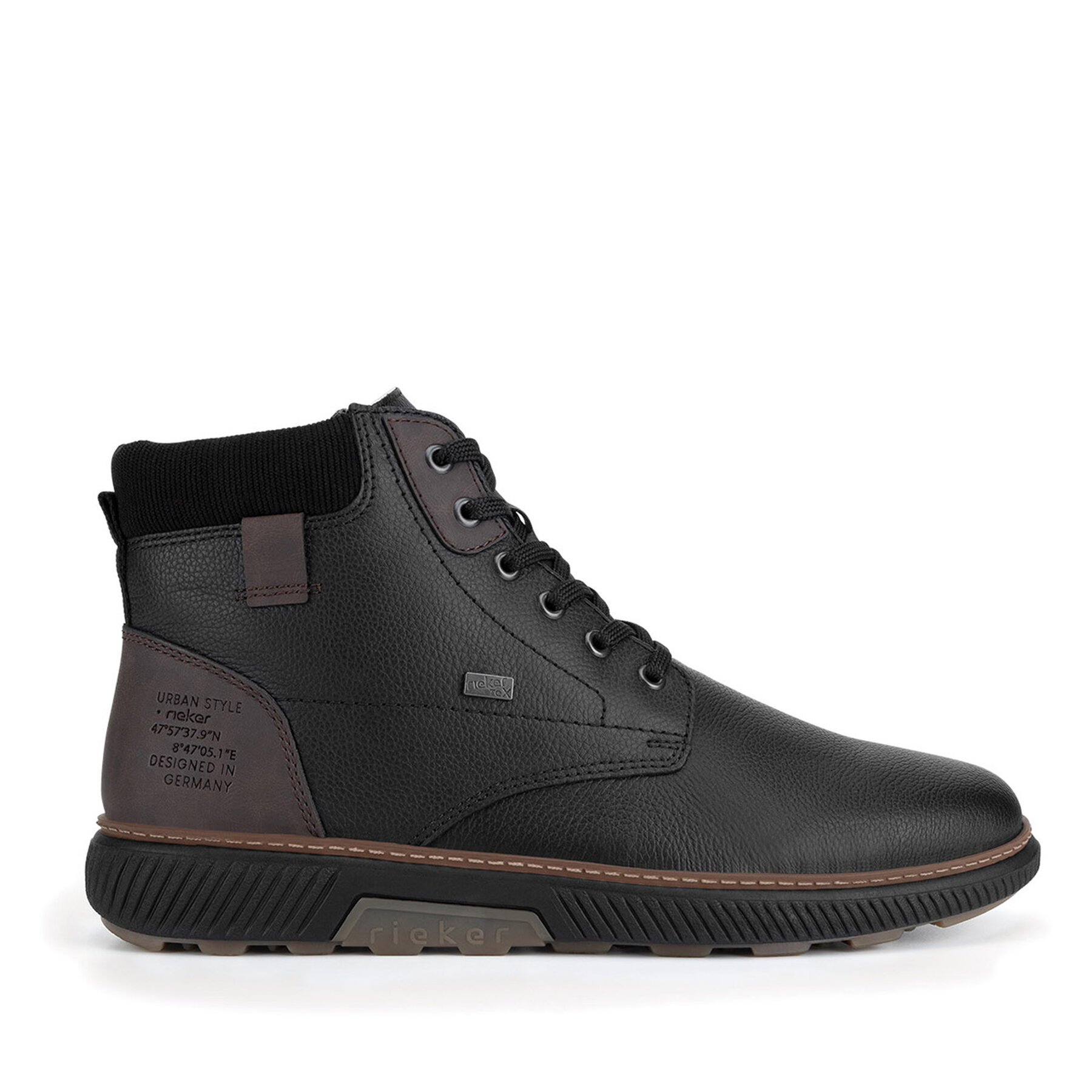 Schnürschuhe Rieker B3343-00 Schwarz von Rieker