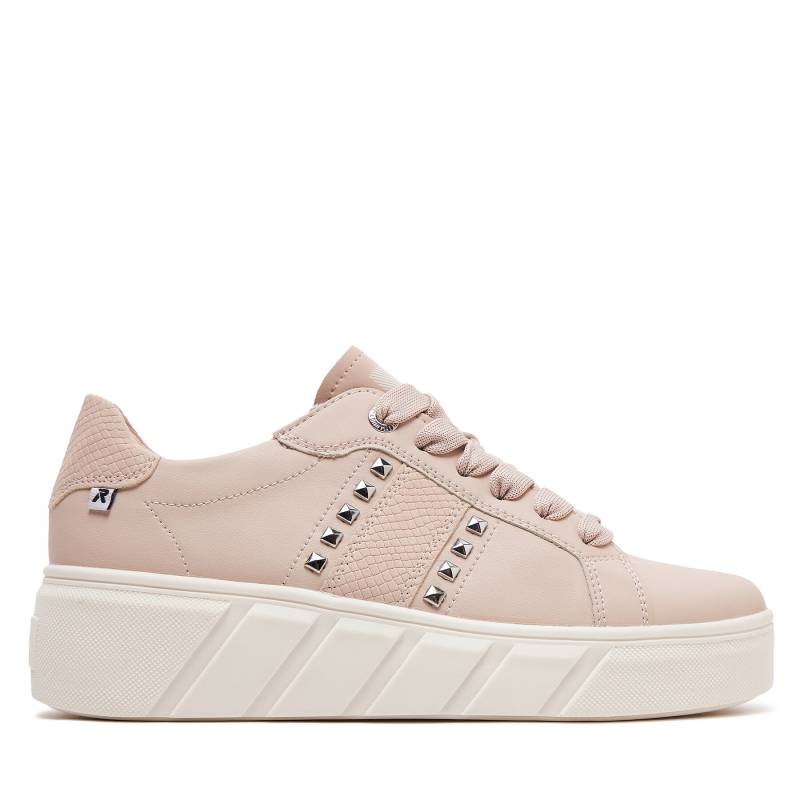 Sneakers Rieker W0506-31 Rosa von Rieker