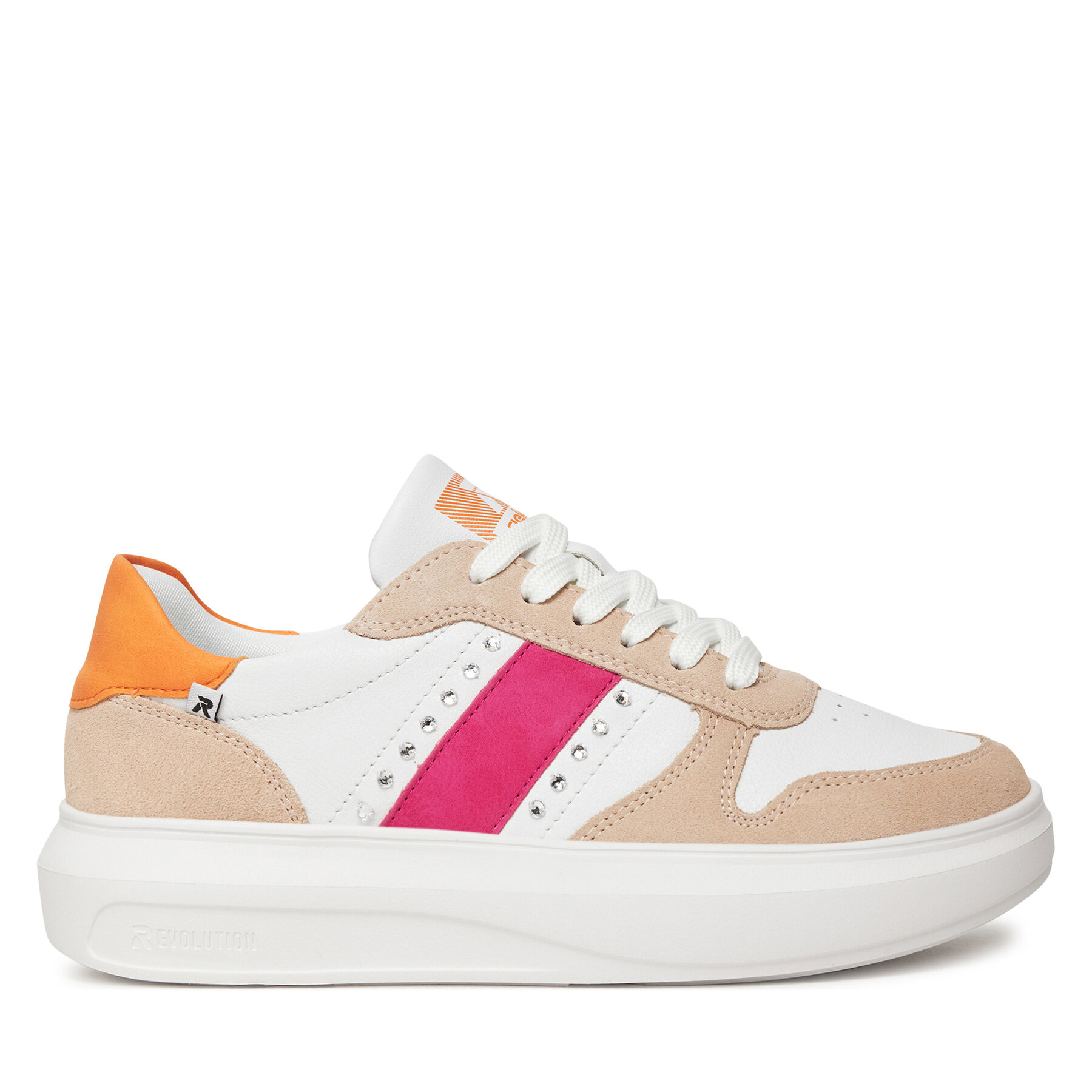 Sneakers Rieker W1200-80 Beige von Rieker