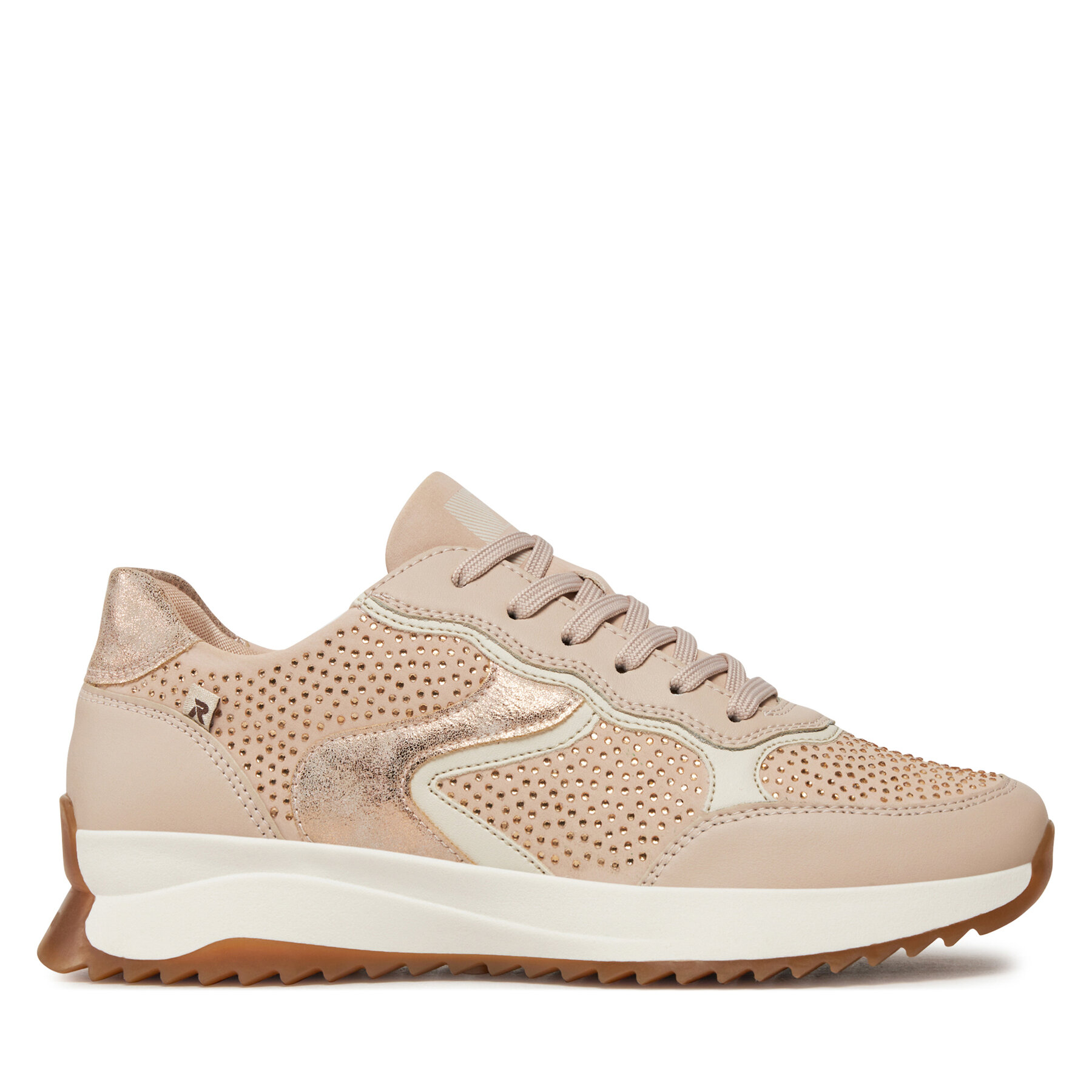 Sneakers Rieker W1304-31 Rosa von Rieker