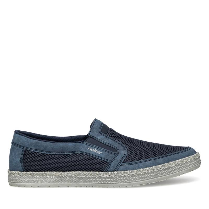 Sneakers aus Stoff Rieker B5264-14 Blau von Rieker