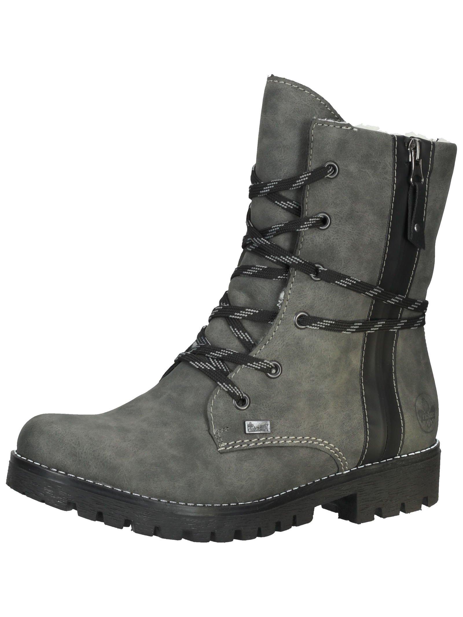 Stiefelette 785k0 Damen Taubengrau 41 von Rieker