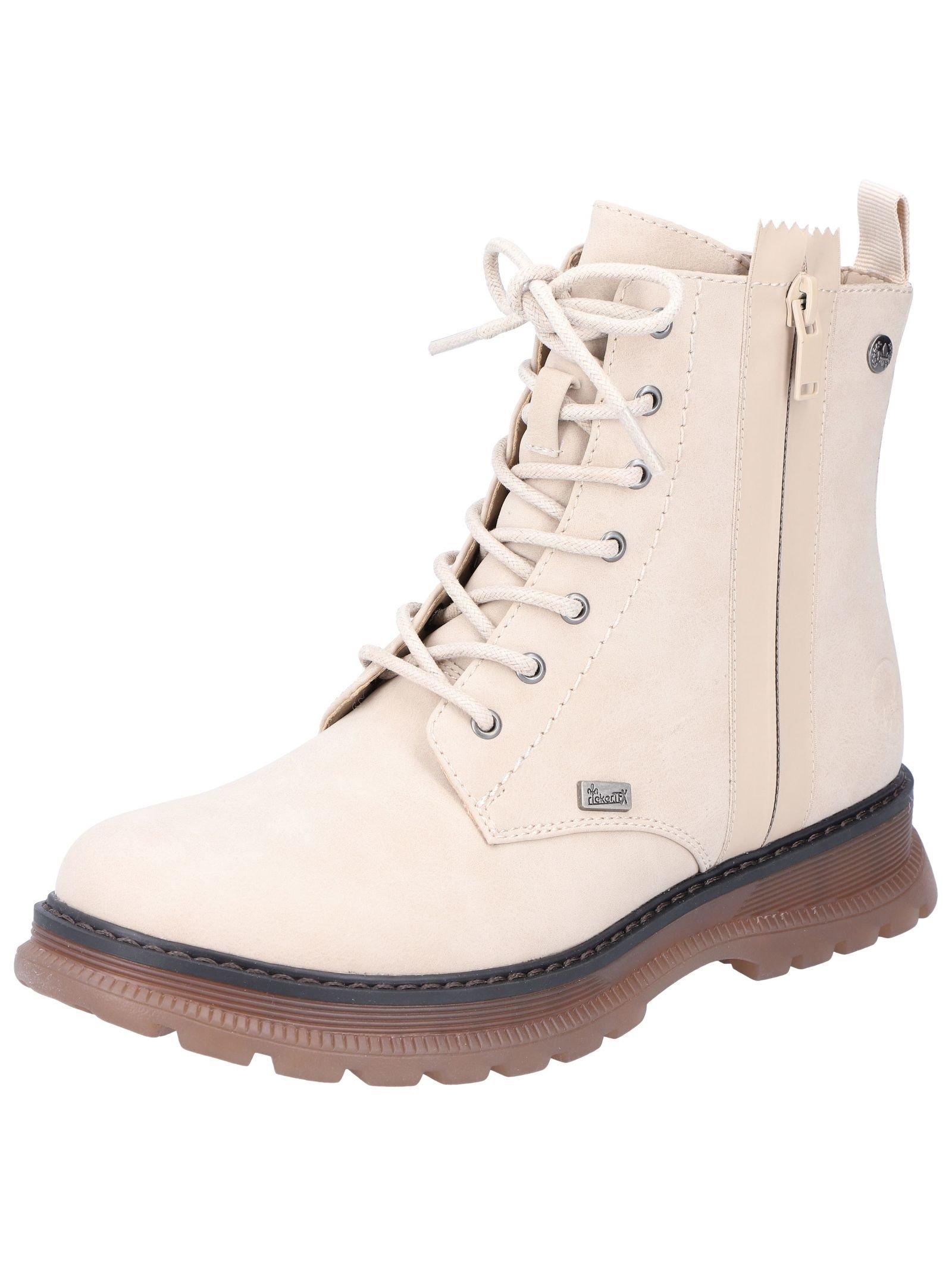 Stiefelette 92821 Damen Beige 37 von Rieker