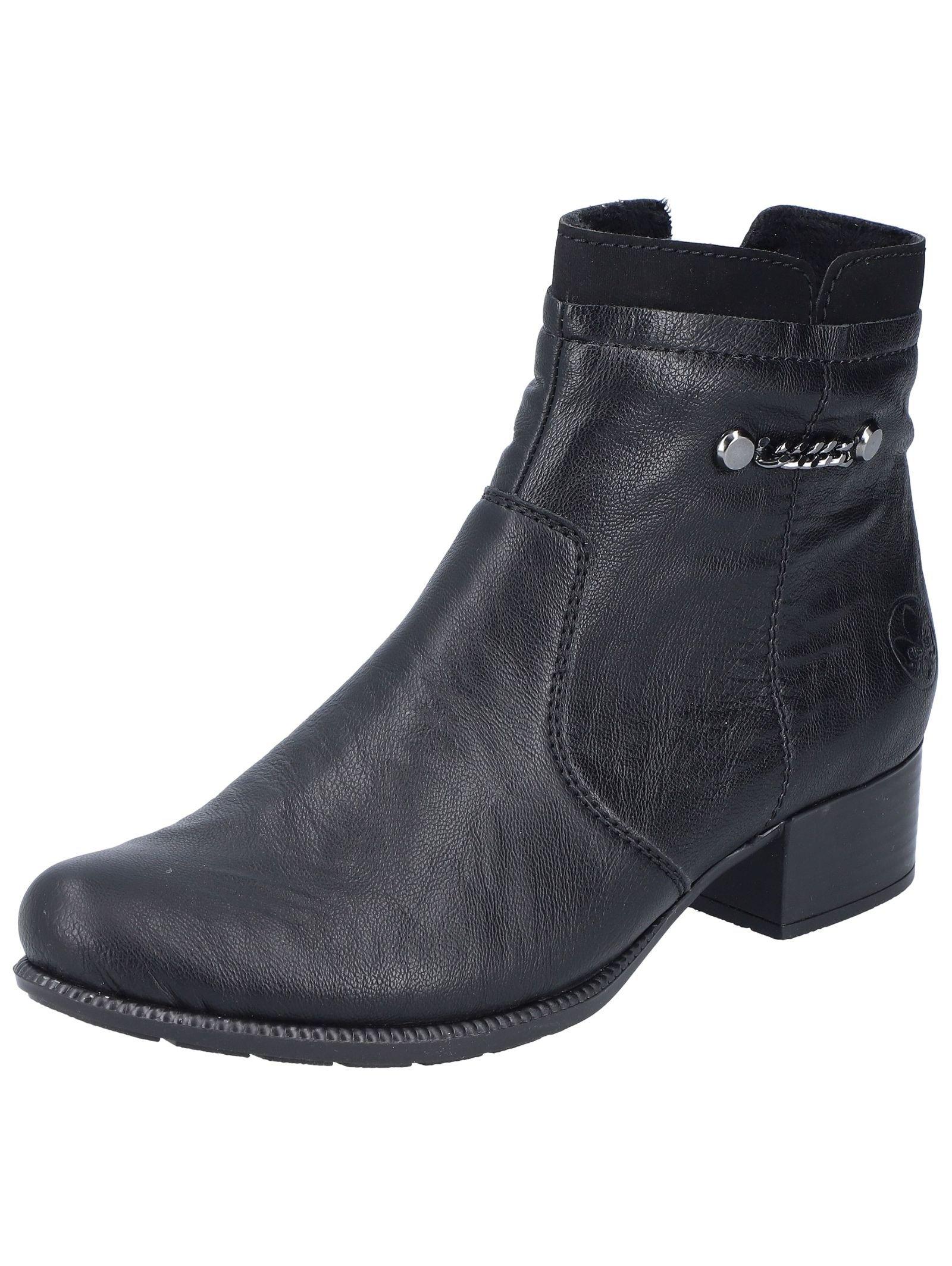 Stiefelette Damen Schwarz 36 von Rieker