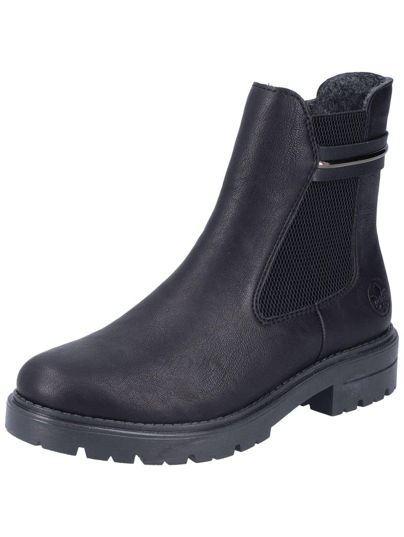 Stiefelette Damen Schwarz 39 von Rieker