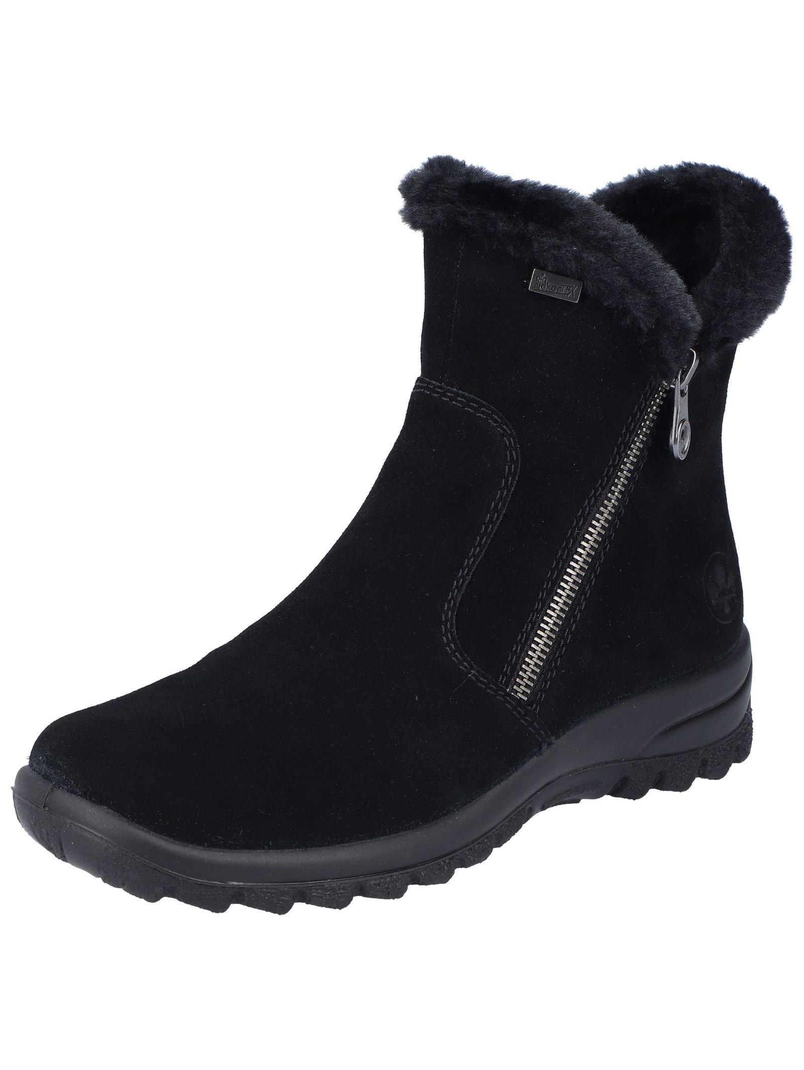 Stiefelette Damen Schwarz 39 von Rieker