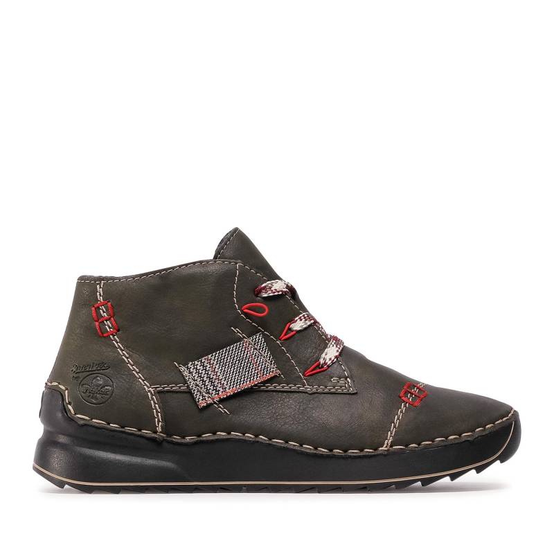 Stiefeletten Rieker 51534-54 Khakifarben von Rieker