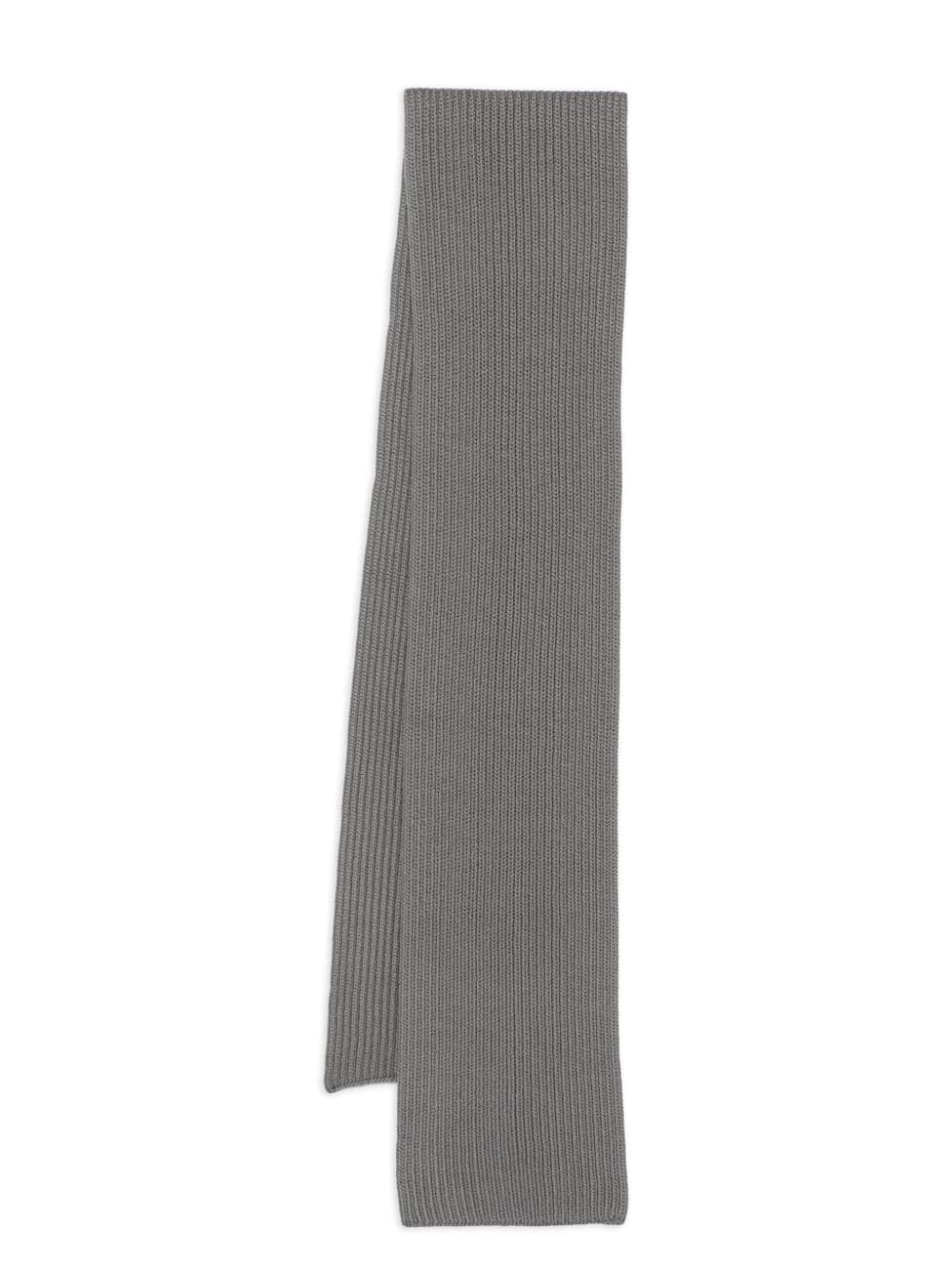 Rier fisherman's-knit scarf - Grey von Rier